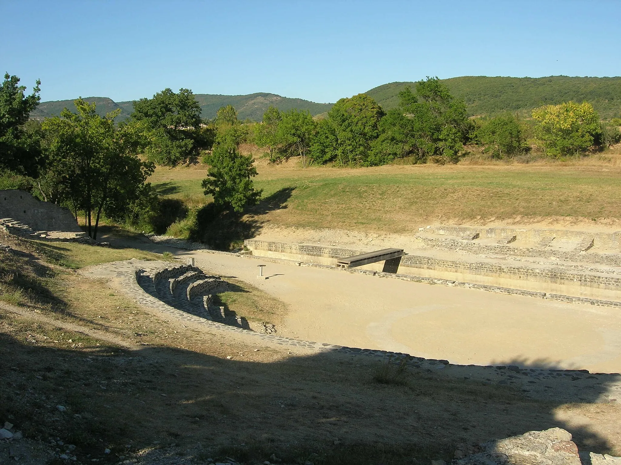 Photo showing: Théâtre romain d'Alba-la-Romaine en Ardèche (France)