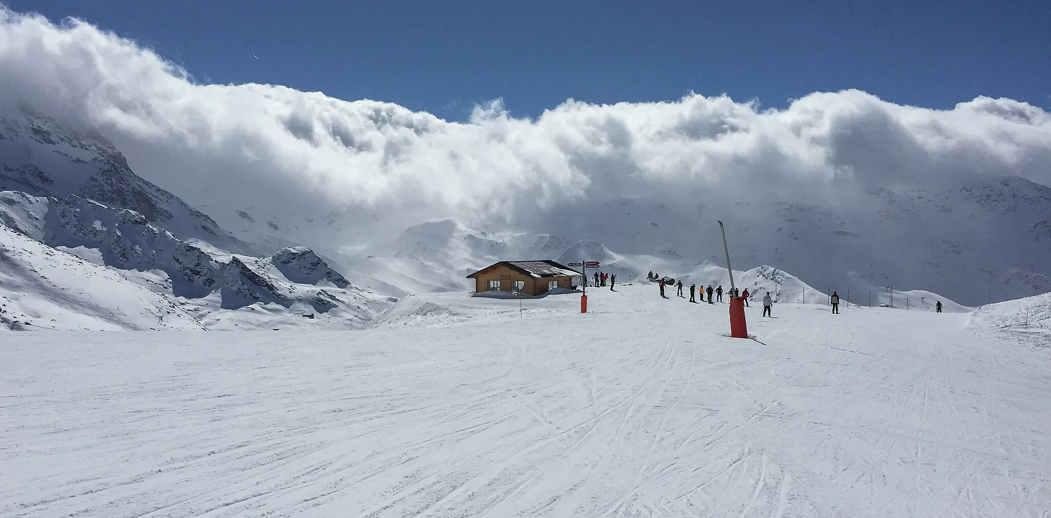 Photo showing: Col de la Chambre, entre Méribel-Mottaret et Val-Thorens.