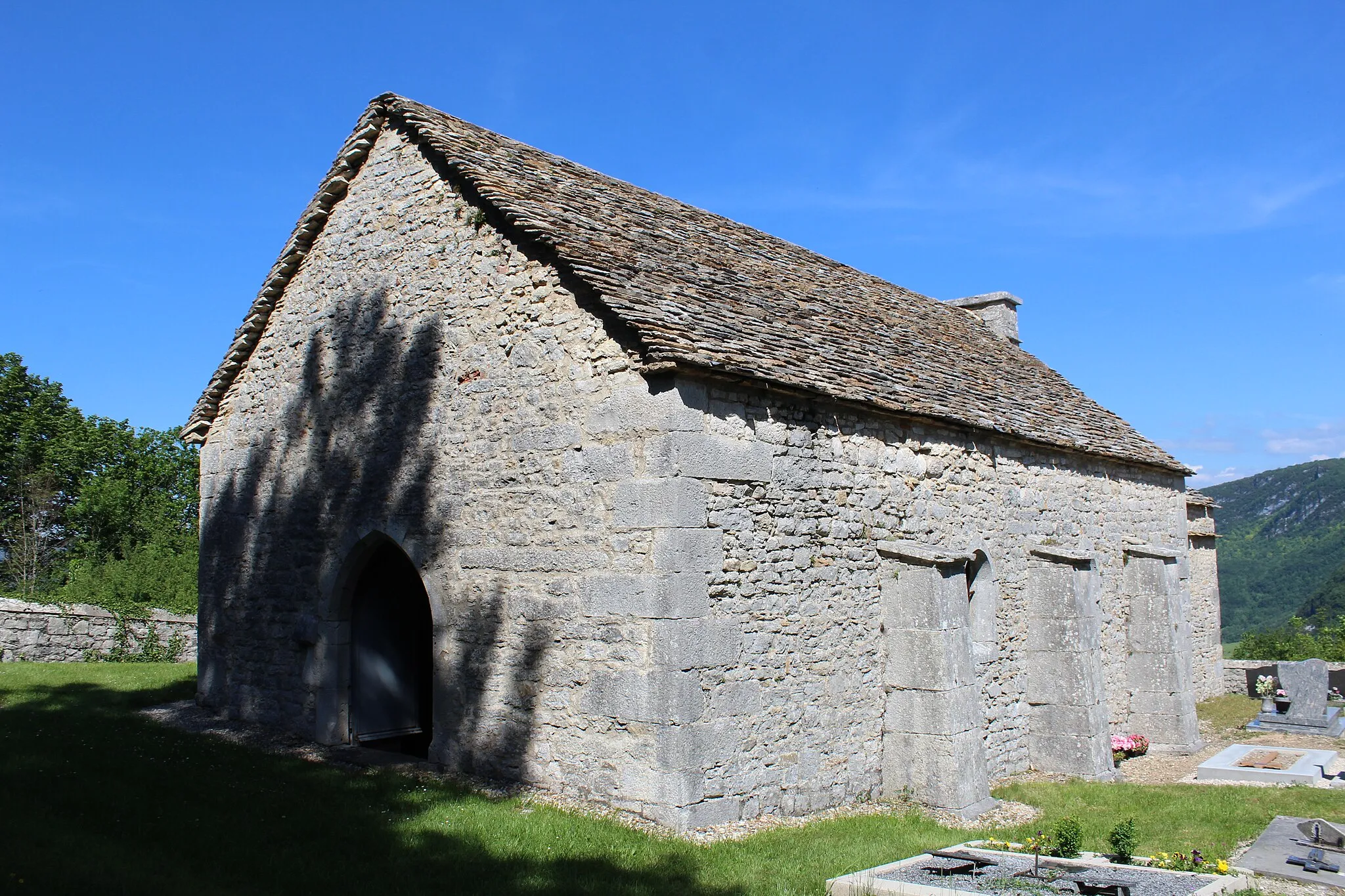 Photo showing: Église Saint-Maurice de Saint-Maurice-d'Échazeaux.