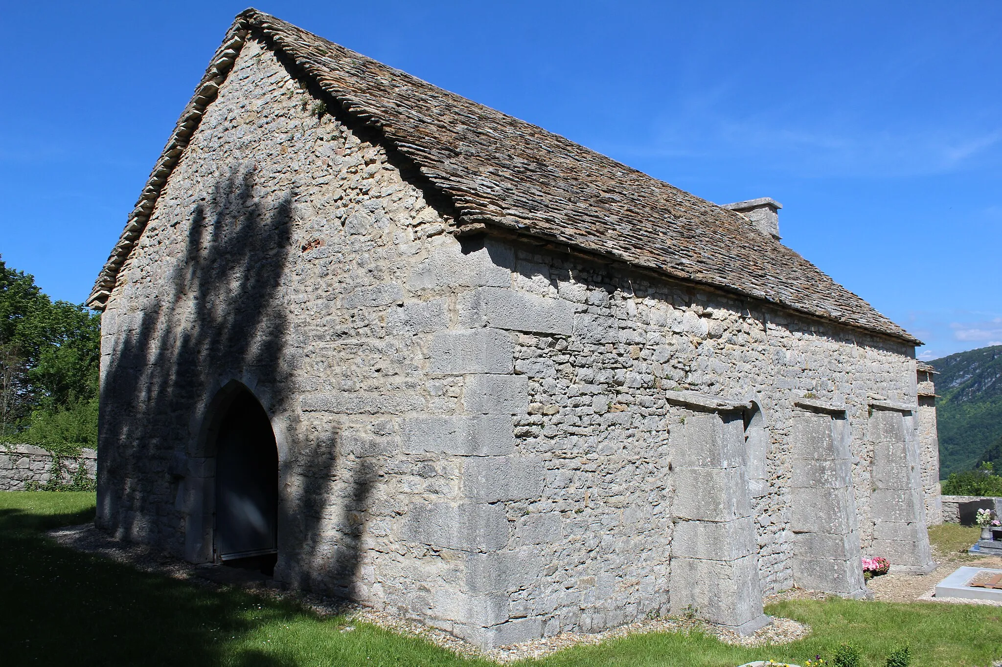 Photo showing: Église Saint-Maurice de Saint-Maurice-d'Échazeaux.
