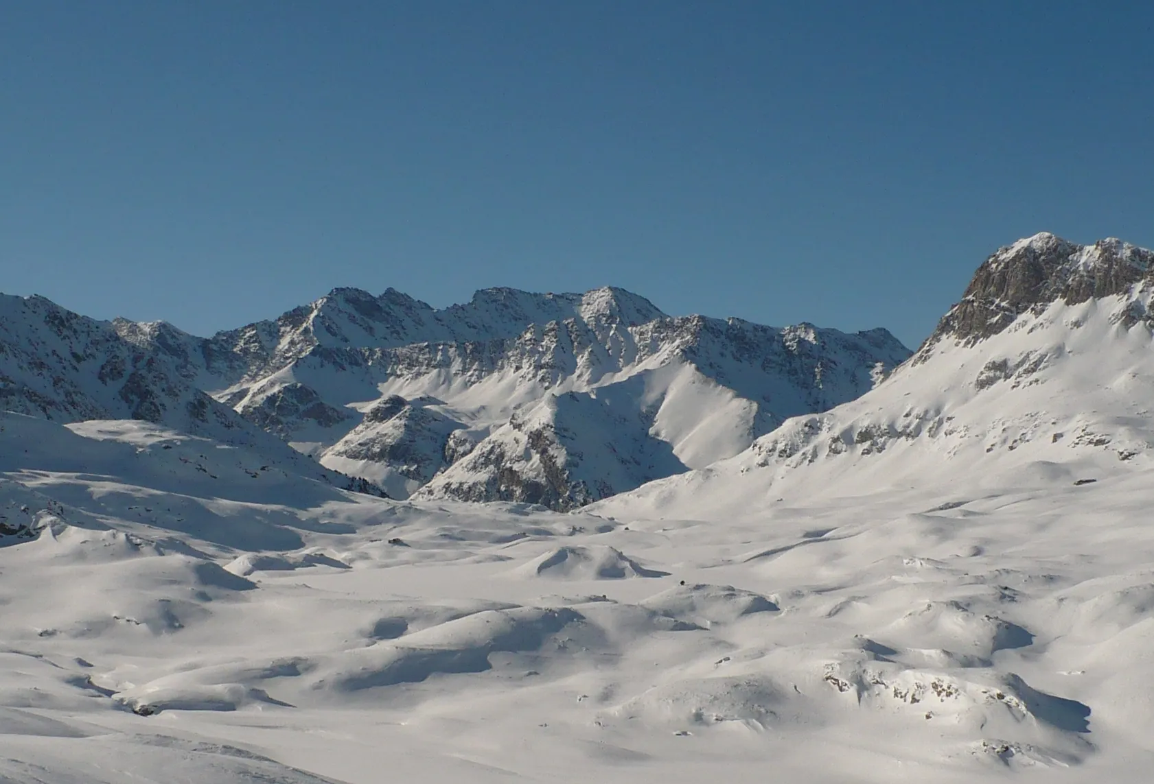 Photo showing: Petit Mont-Cenis - Cottian Alps - Maurienne - France