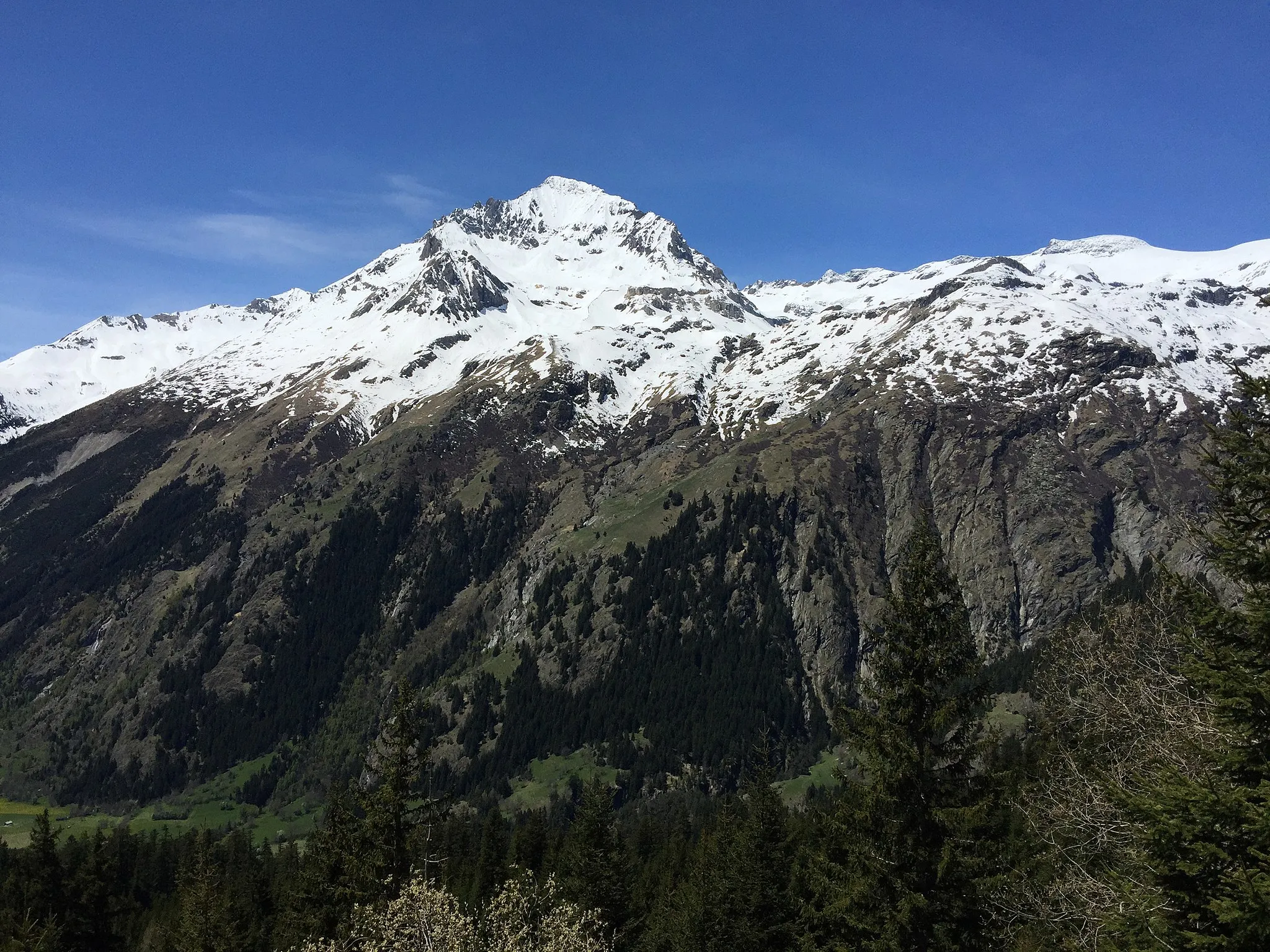 Photo showing: La dent Parraché un des sommets de la haute Maurienne