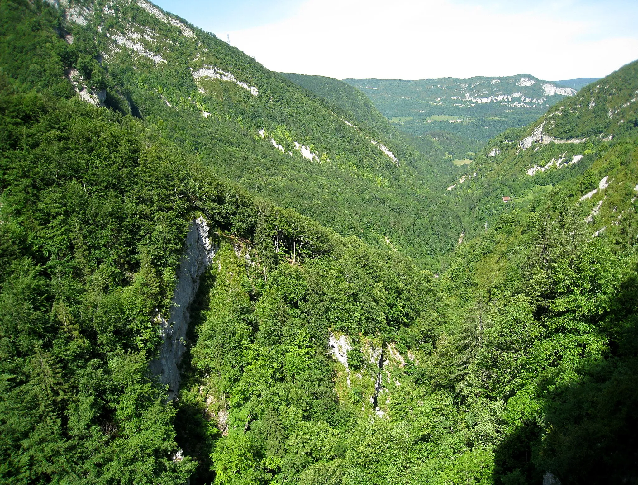 Photo showing: Site du Saut du Chien, Septmoncel, Jura, France