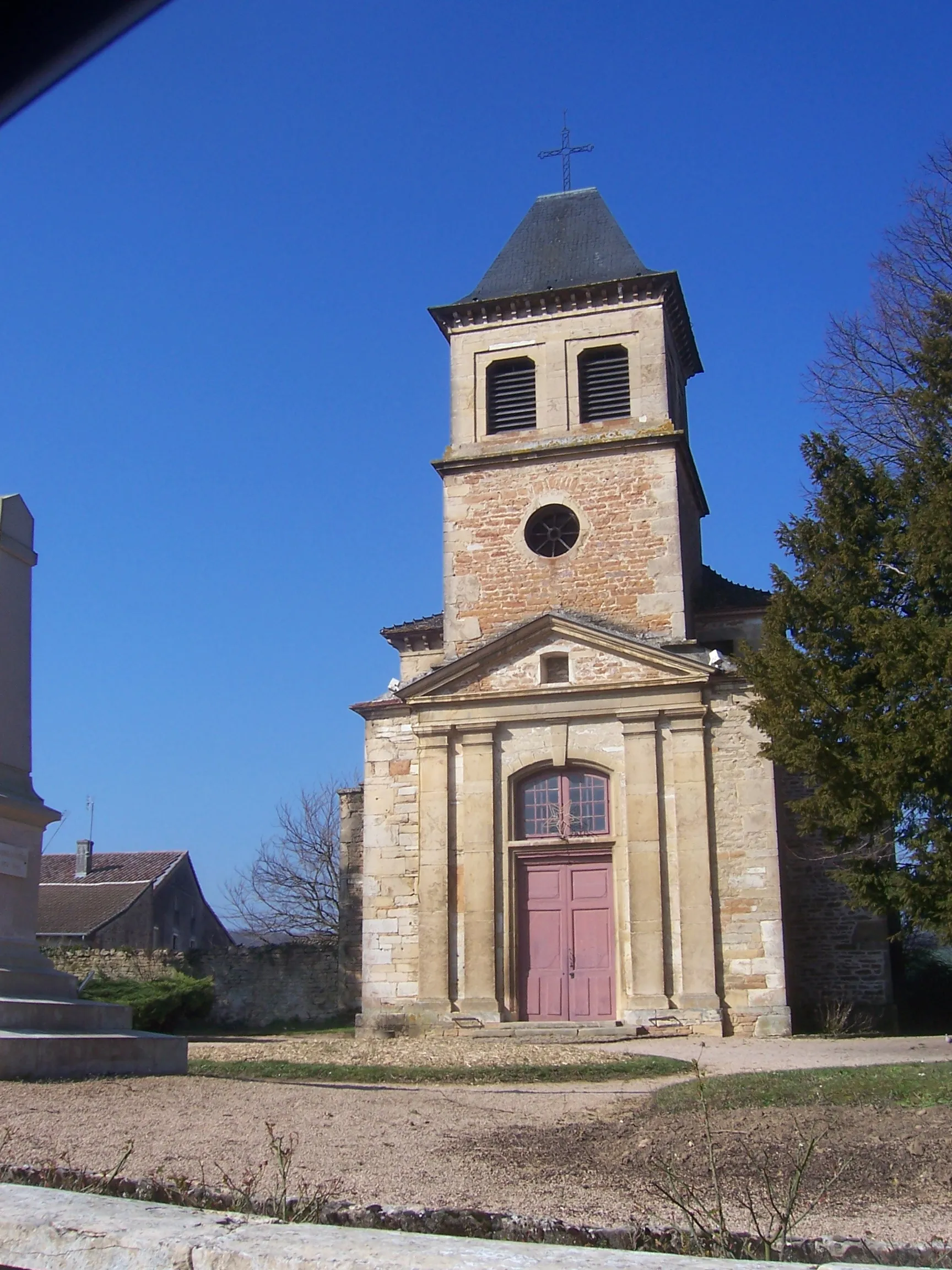 Photo showing: Eglise de Senozan