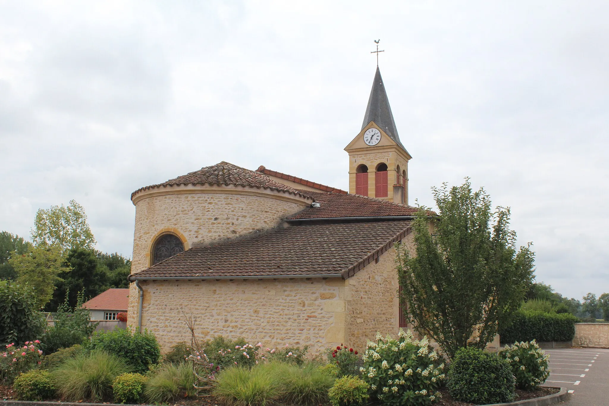 Photo showing: Église Saint-Martin de Vindecy.