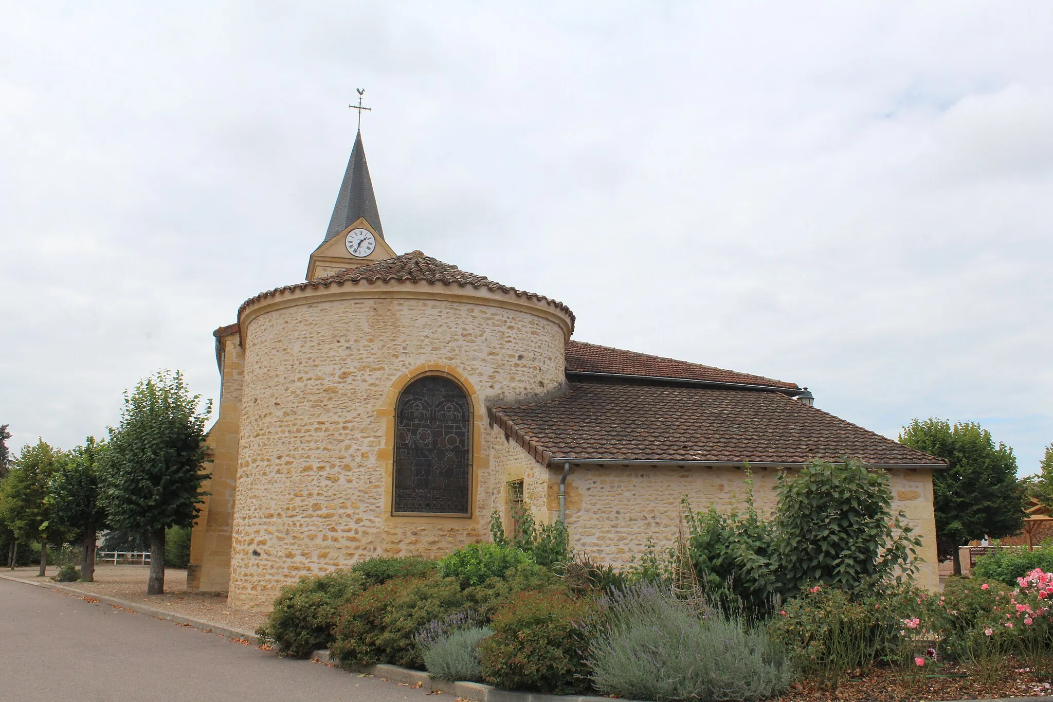 Photo showing: Église Saint-Martin de Vindecy.