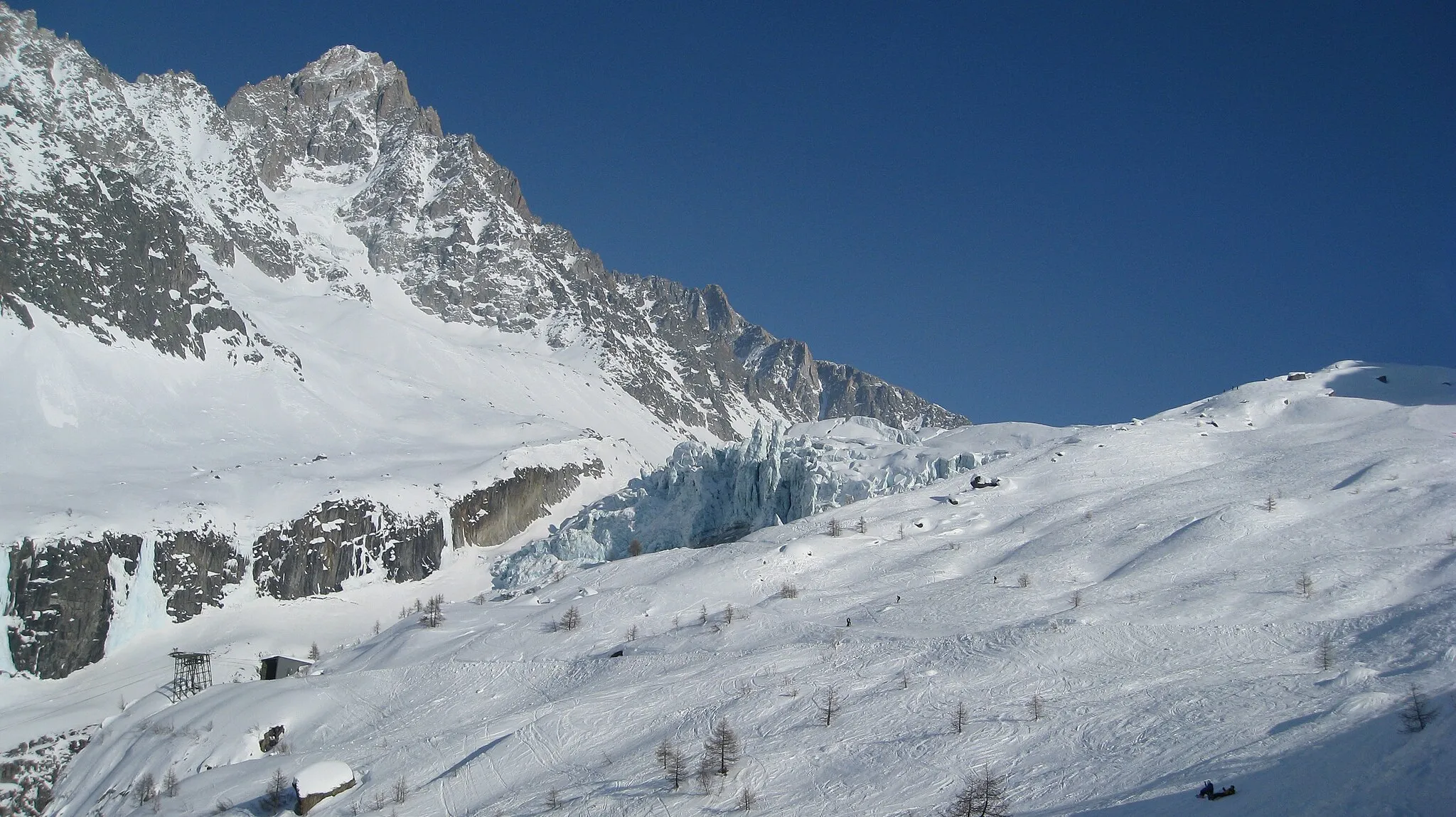Photo showing: Glacier Argentiére
