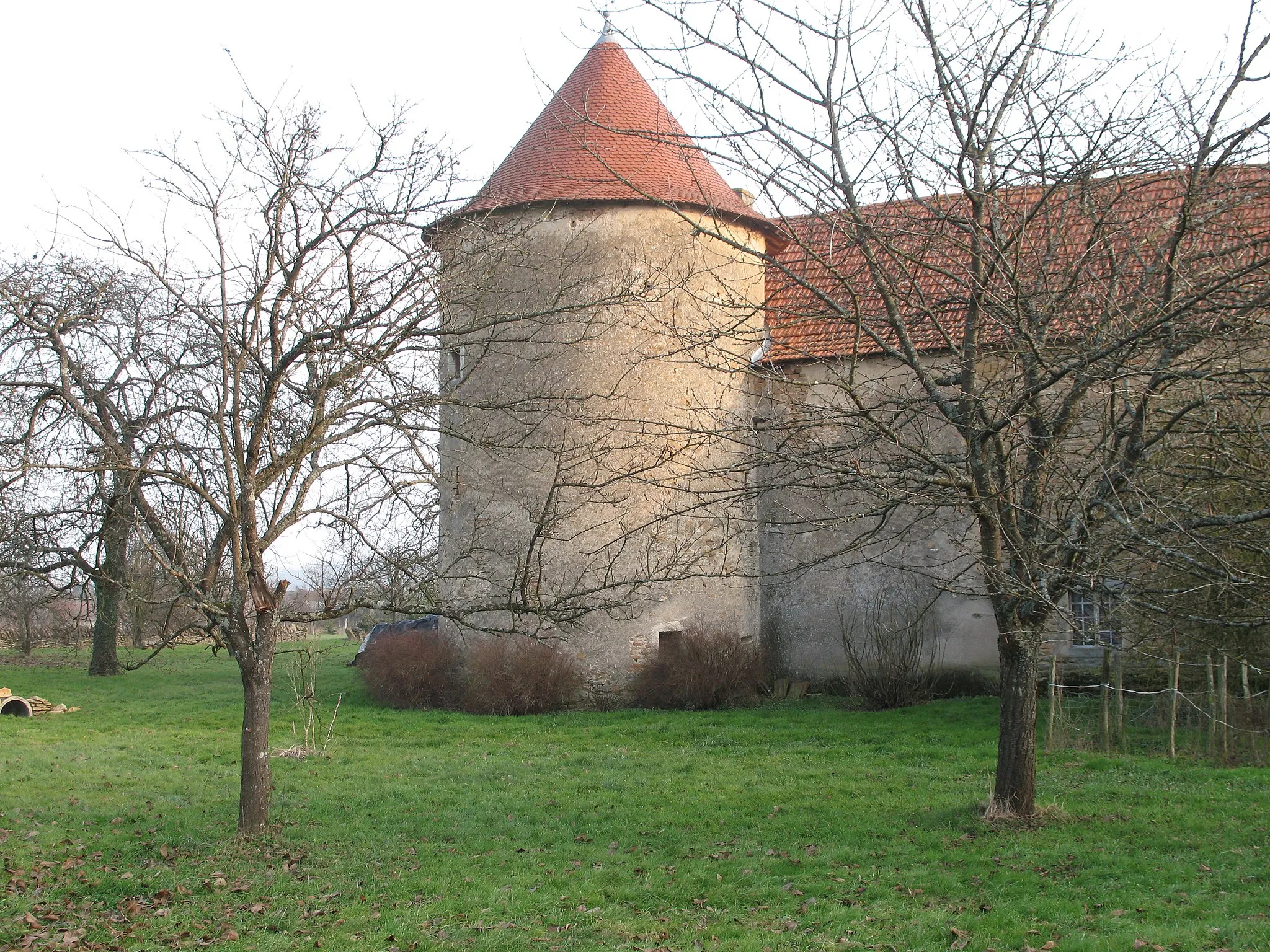 Photo showing: château de Saint-Mauris - Saint-Maurice-de-Satonnay (Saône-et-Loire)