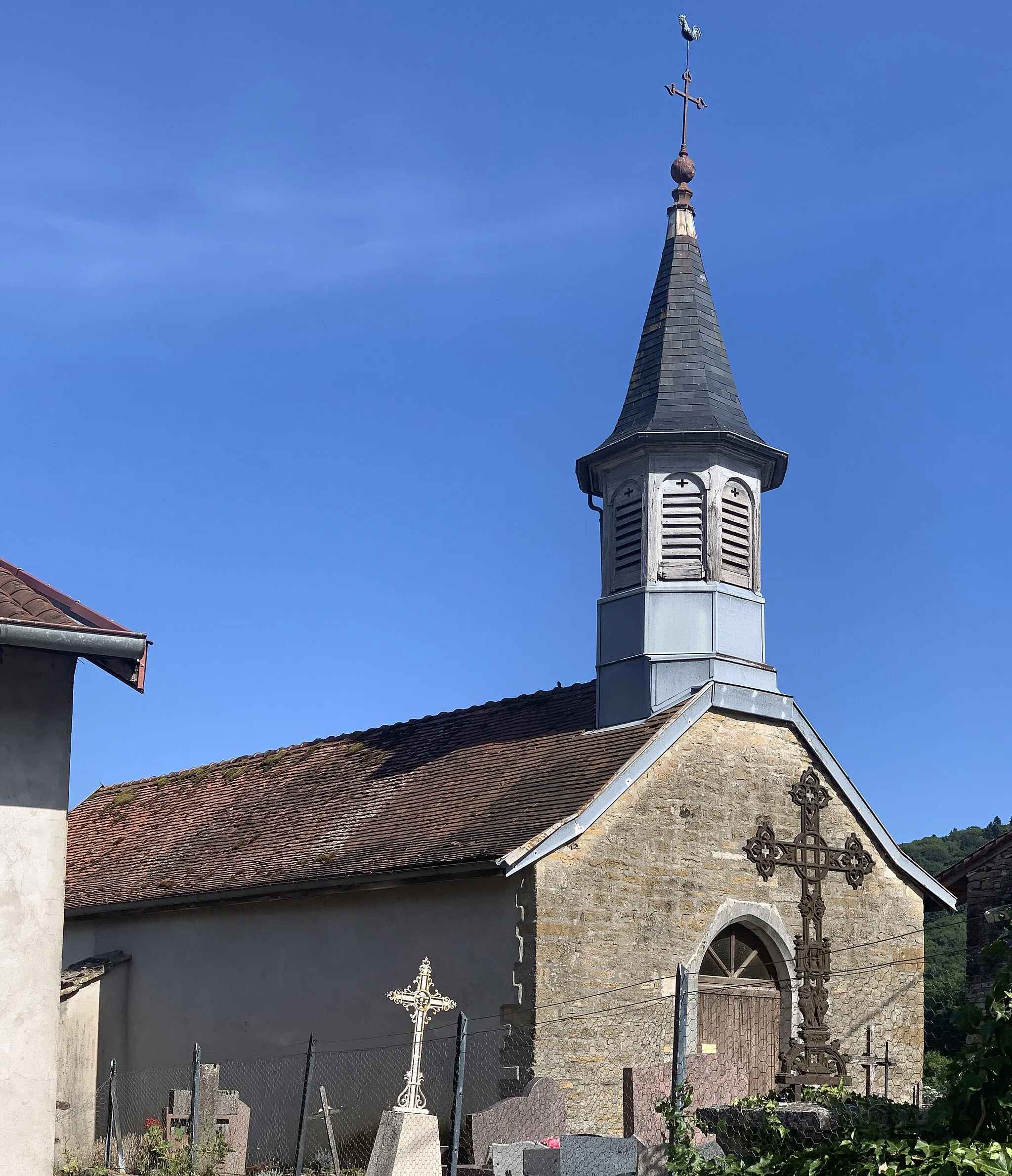 Photo showing: Chapelle Saint-Léger de Civria, Val-Suran.