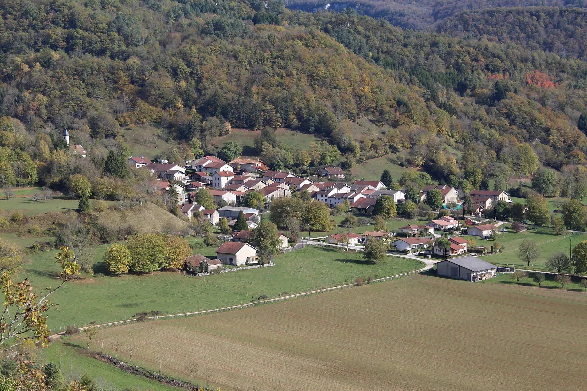 Photo showing: Vue de Coisia, Thoirette-Coisia.