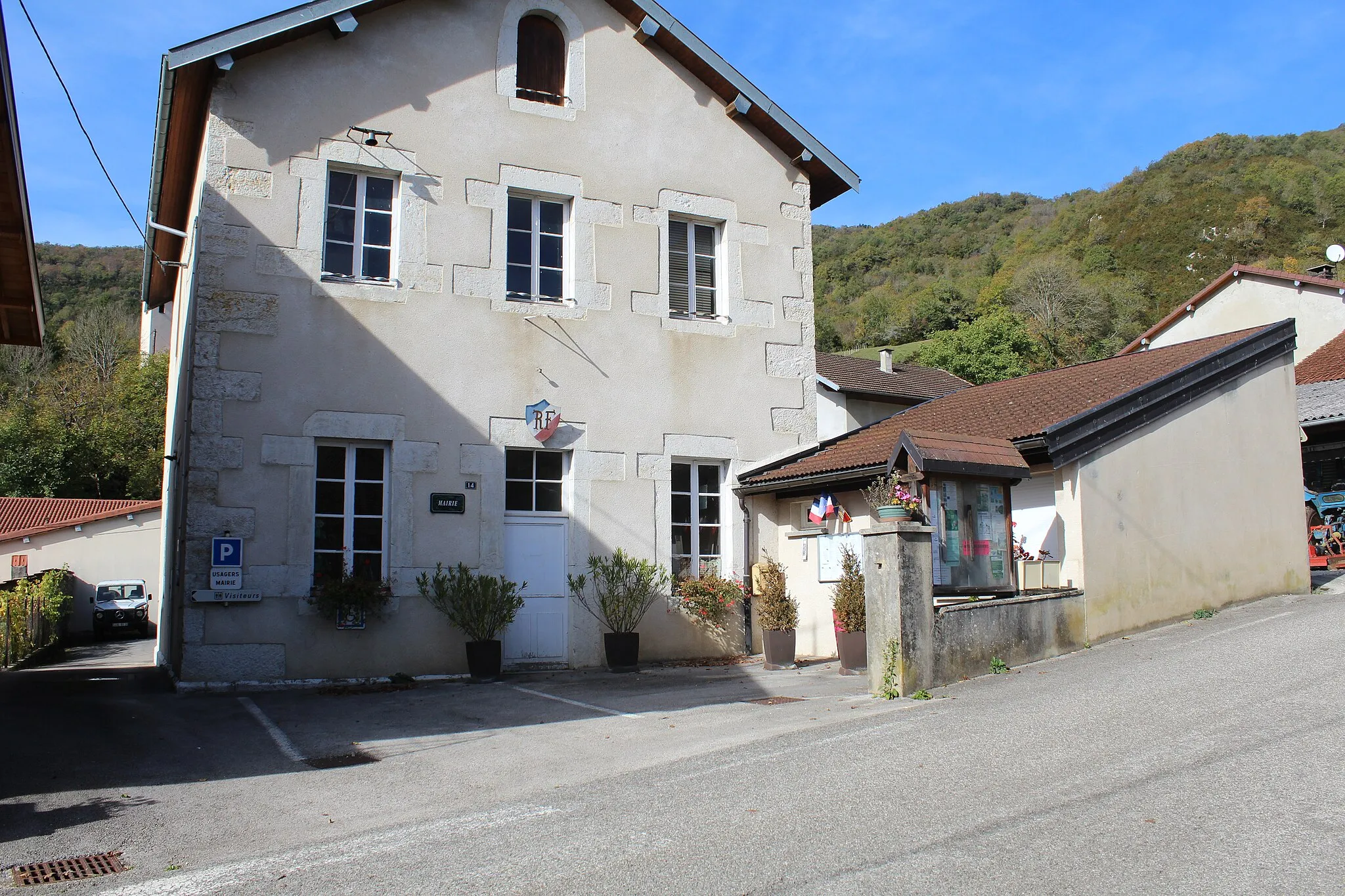 Photo showing: Mairie de Coisia, Thoirette-Coisia.