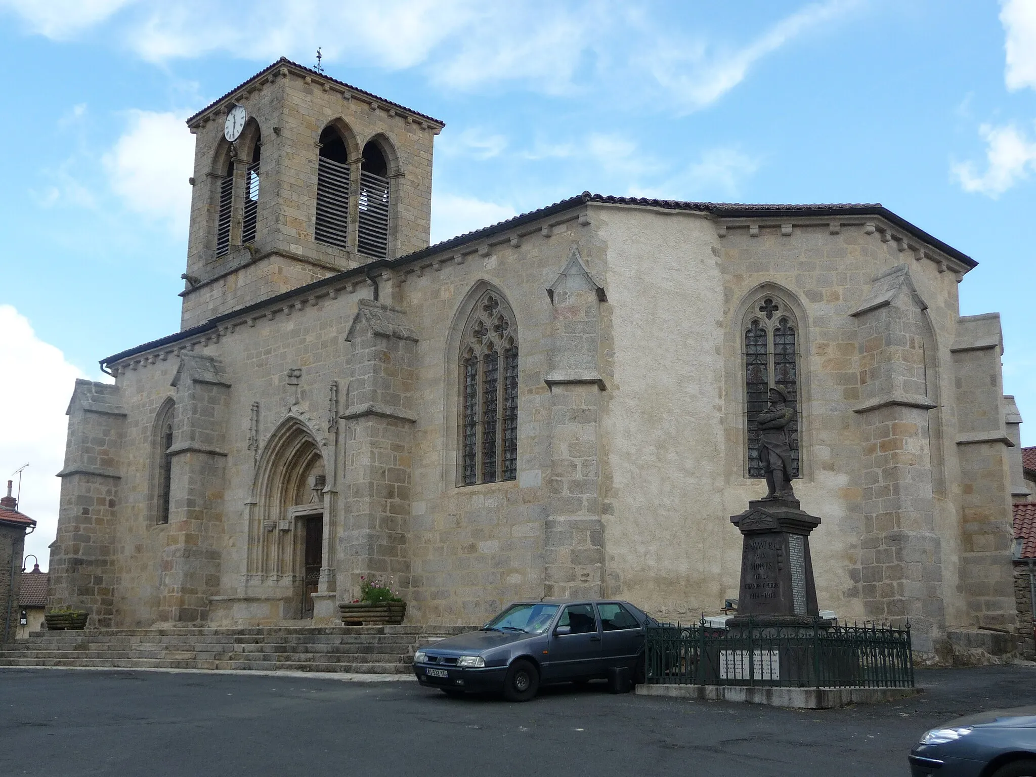 Photo showing: Église de St-Amant-Roche-Savine.