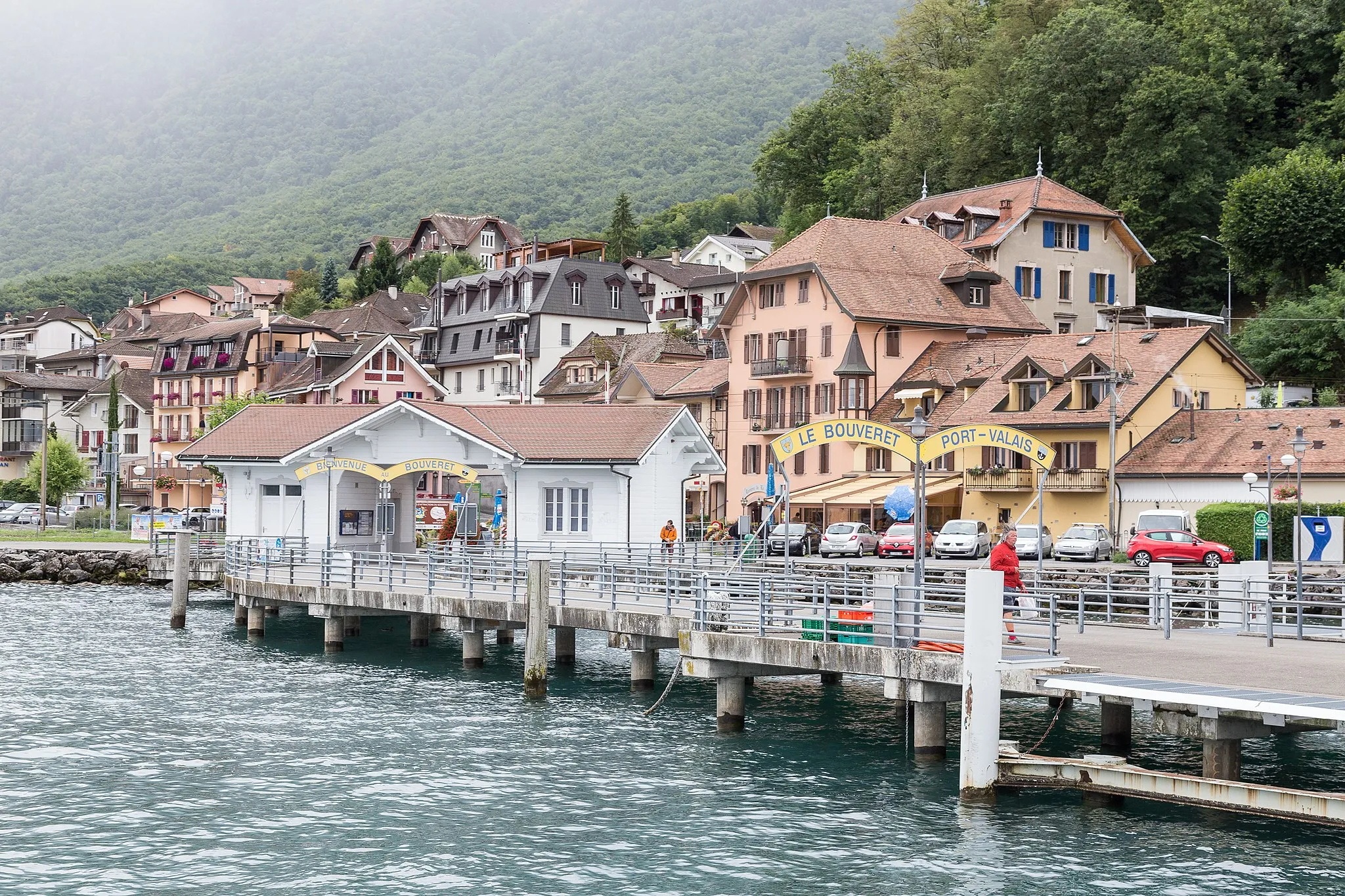 Photo showing: Le Bouveret - Port Valais