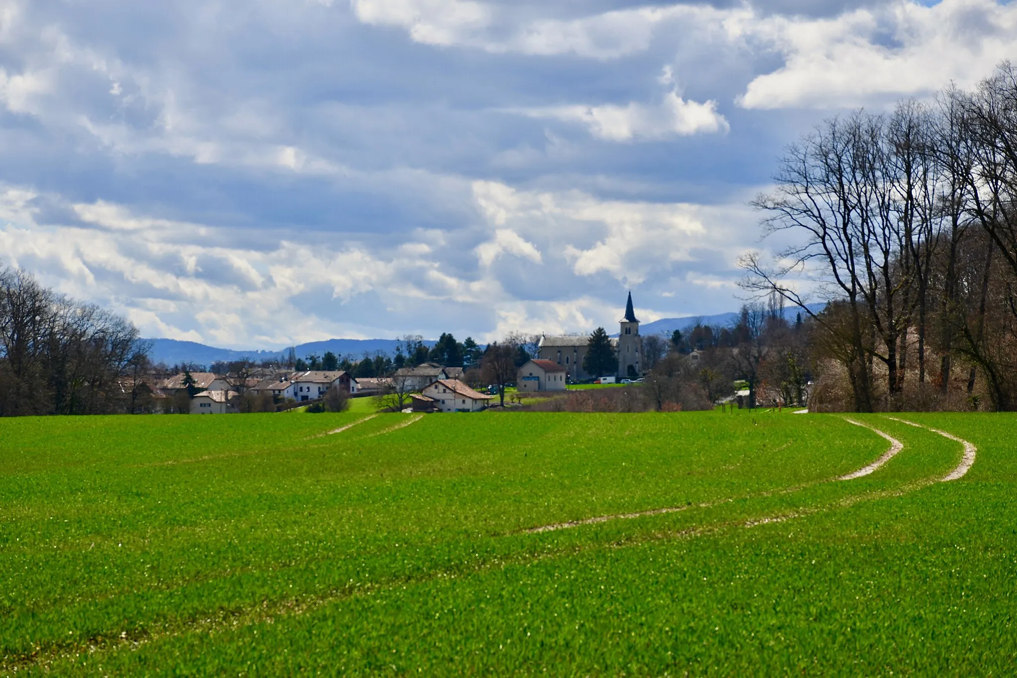 Photo showing: Le village de Collex dans la commune genevoise de Collex-Bossy.