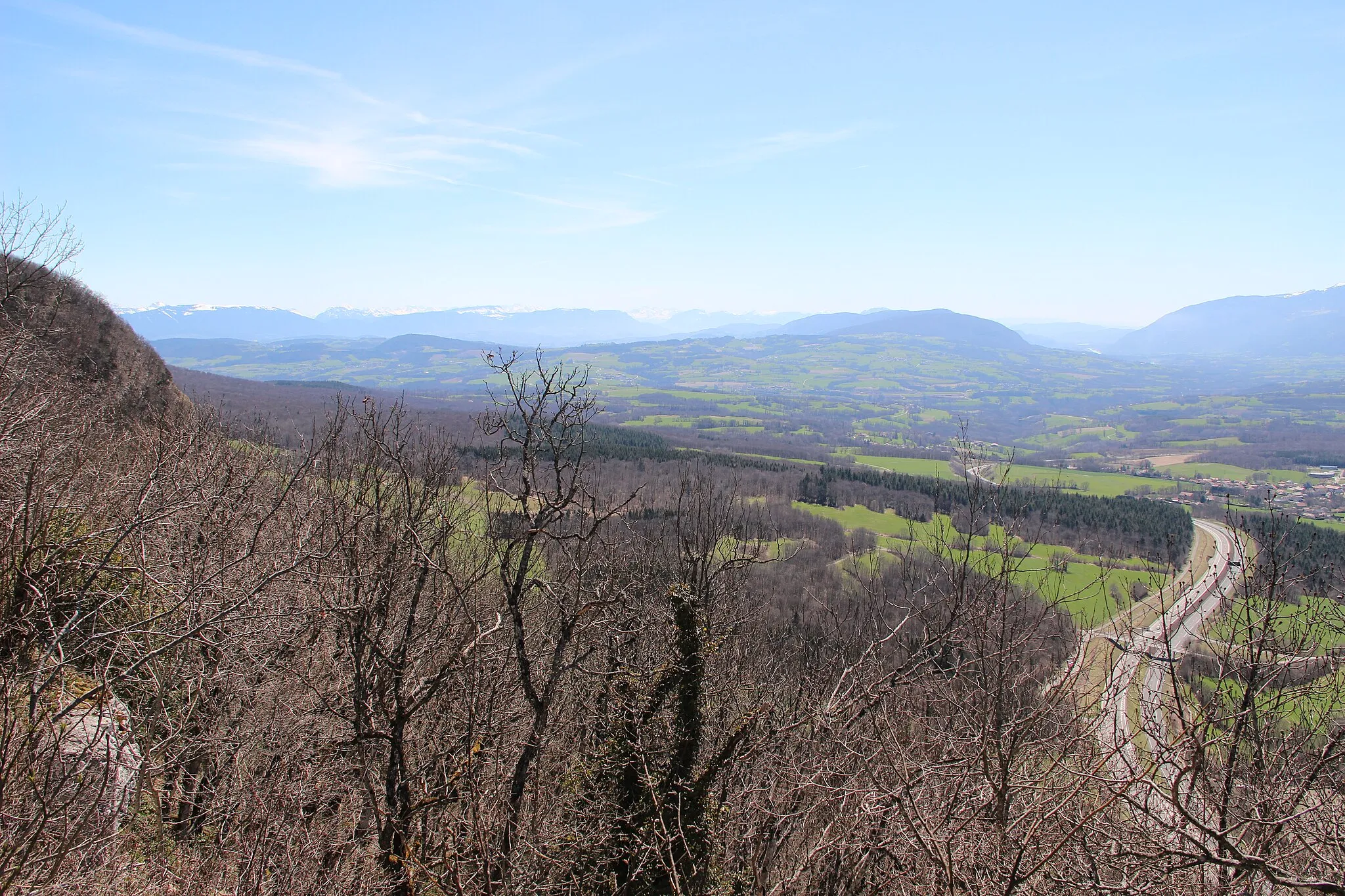 Photo showing: Panoramic view from the Vuache