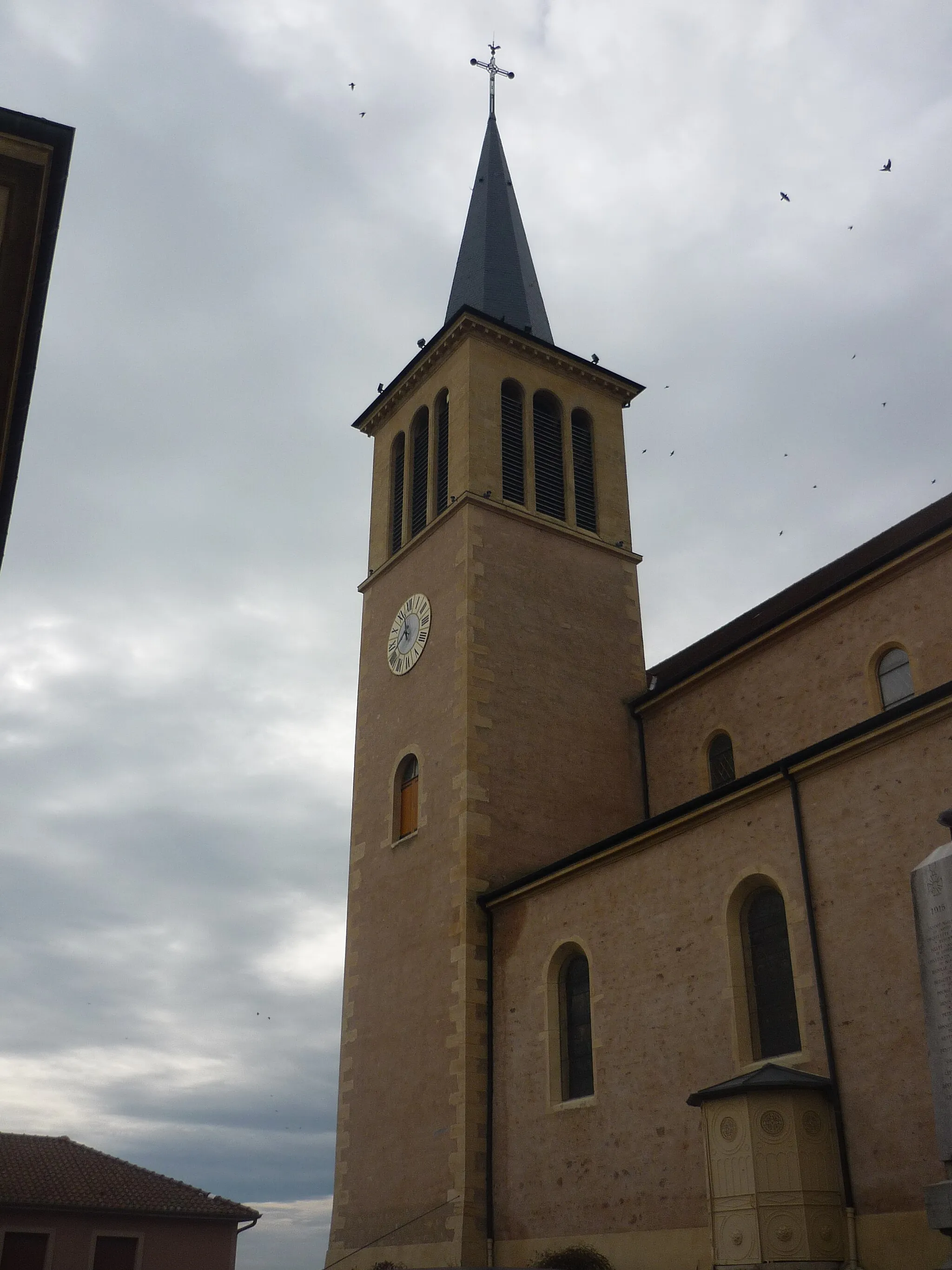 Photo showing: Église de Montagny, dans le département de la Loire