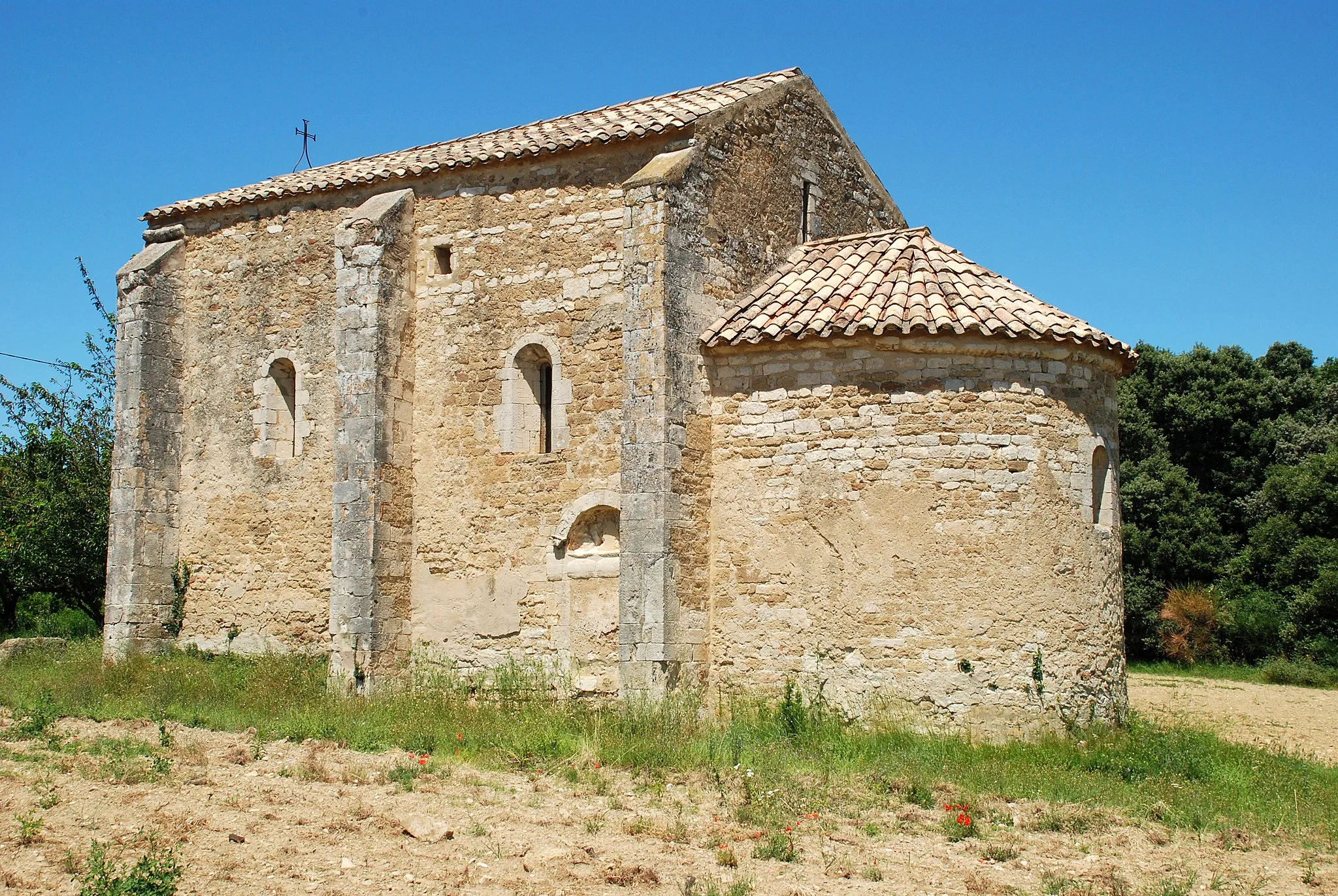 Photo showing: France - Drôme - Église Saint-Pierre-ès-Liens de Colonzelle