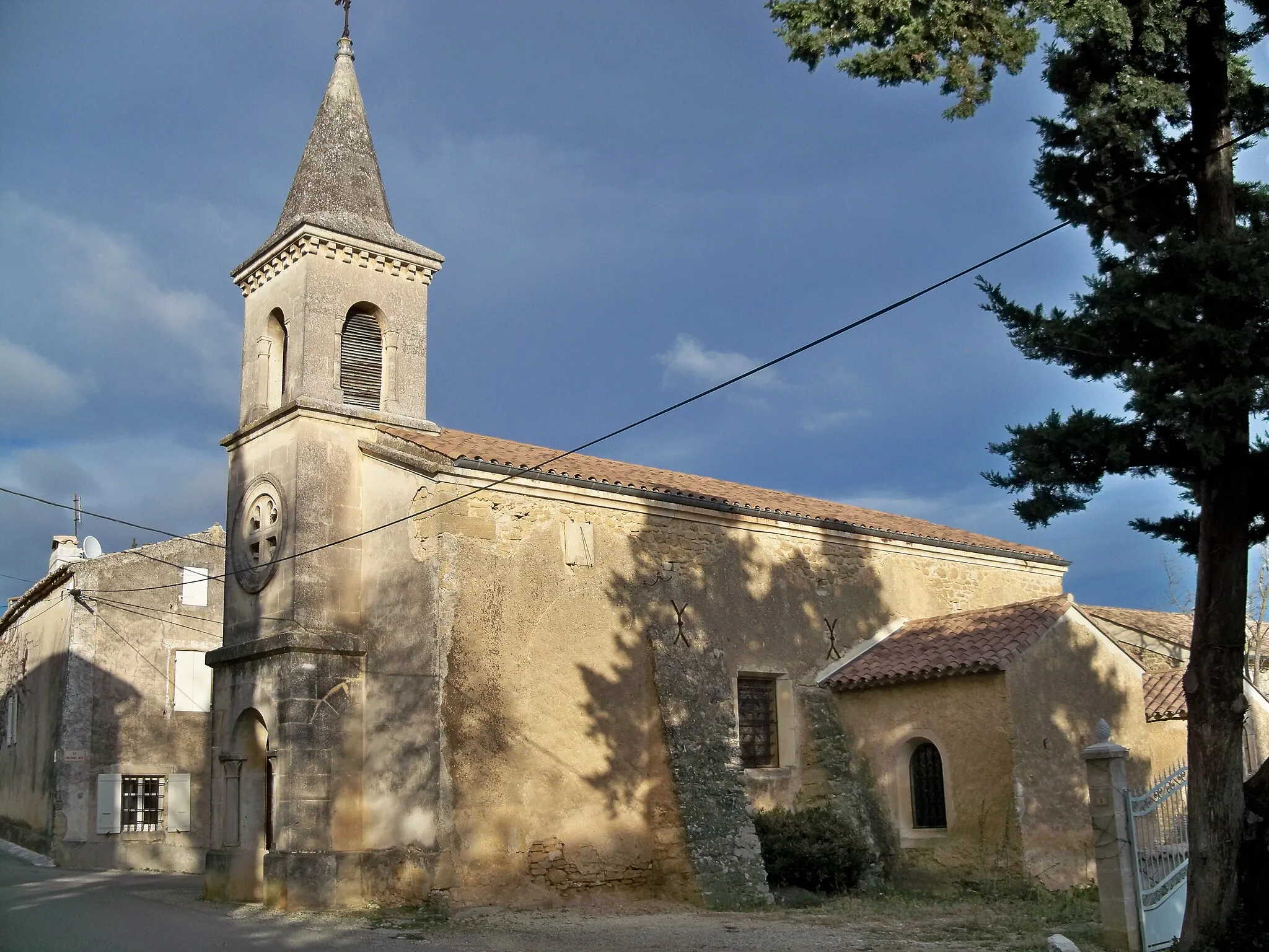 Photo showing: église de Margerie, village de Colonzelle (26)