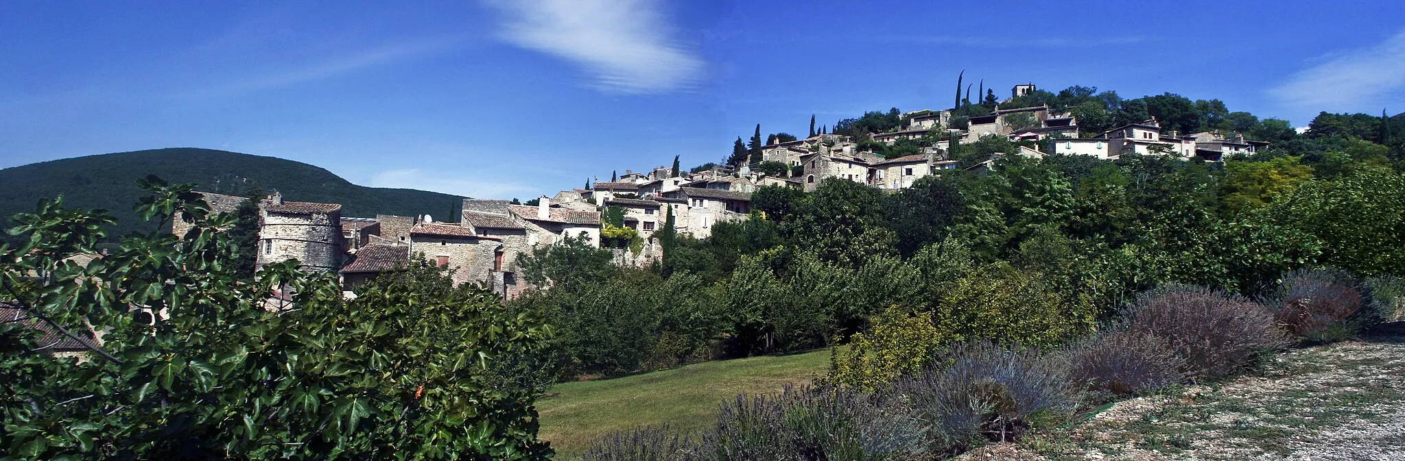 Photo showing: Mirmande (Drôme), vue générale