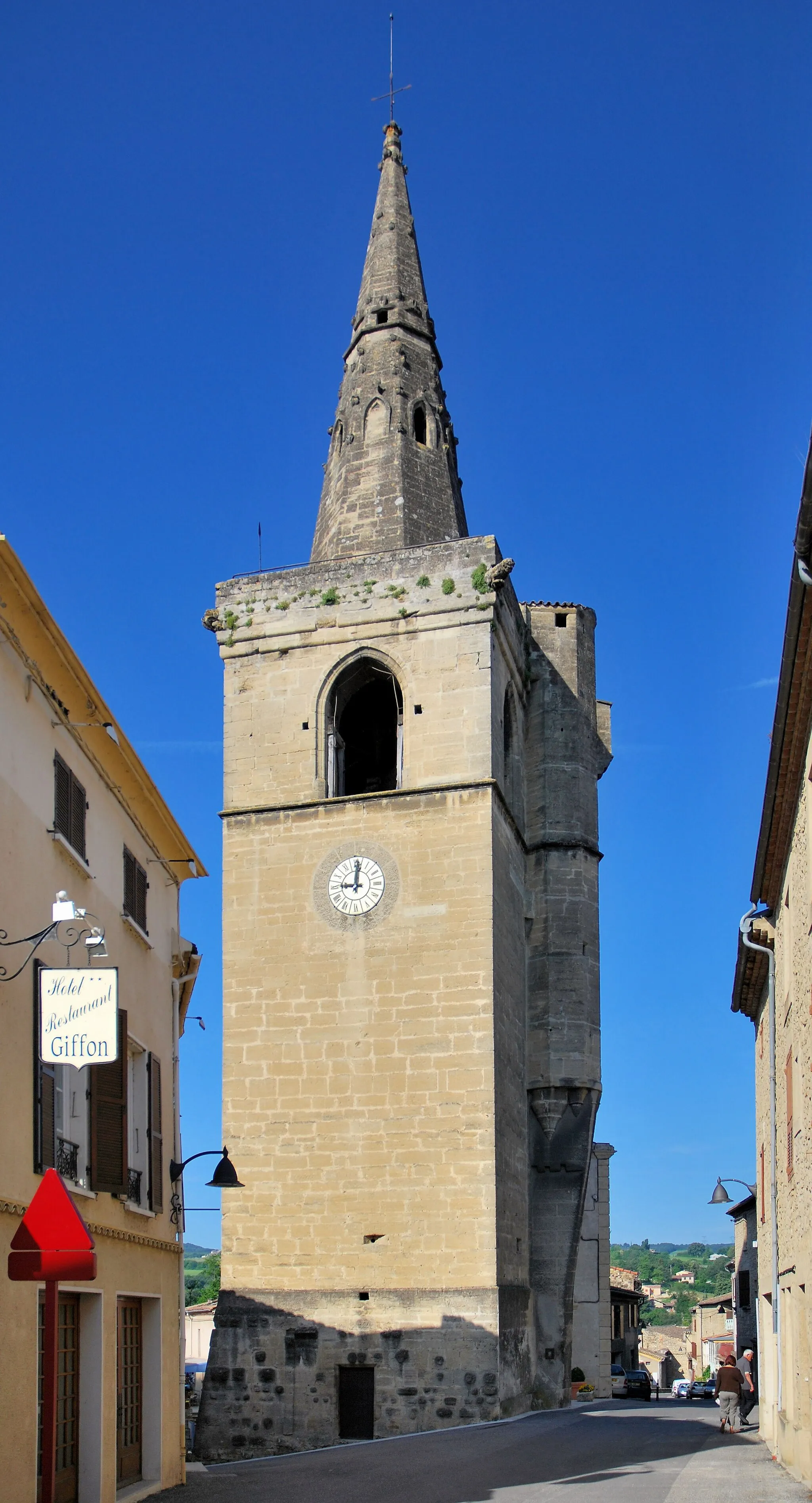 Photo showing: Beffroi de Grâne (Drôme, France).