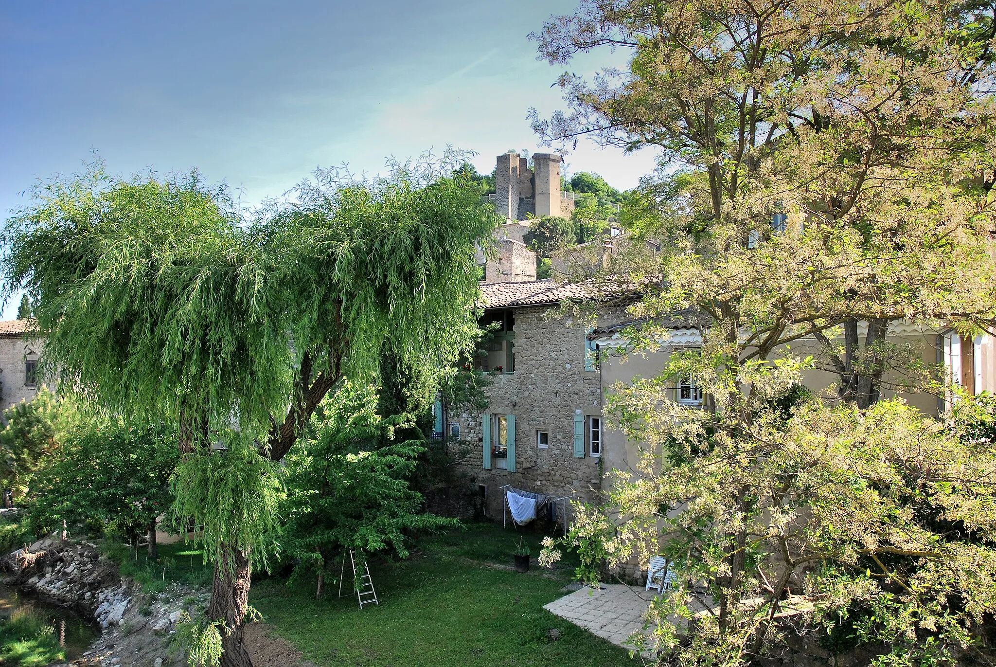 Photo showing: vue sur les tours du château