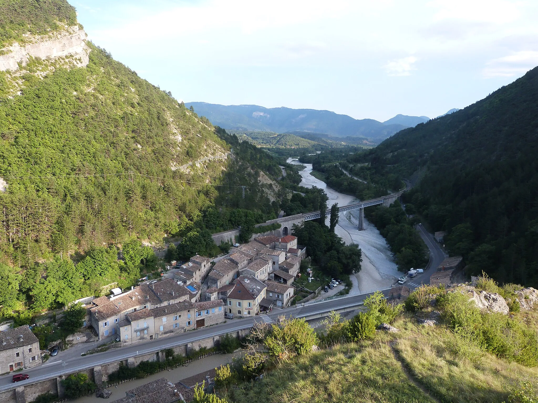 Photo showing: Vue de Pontaix