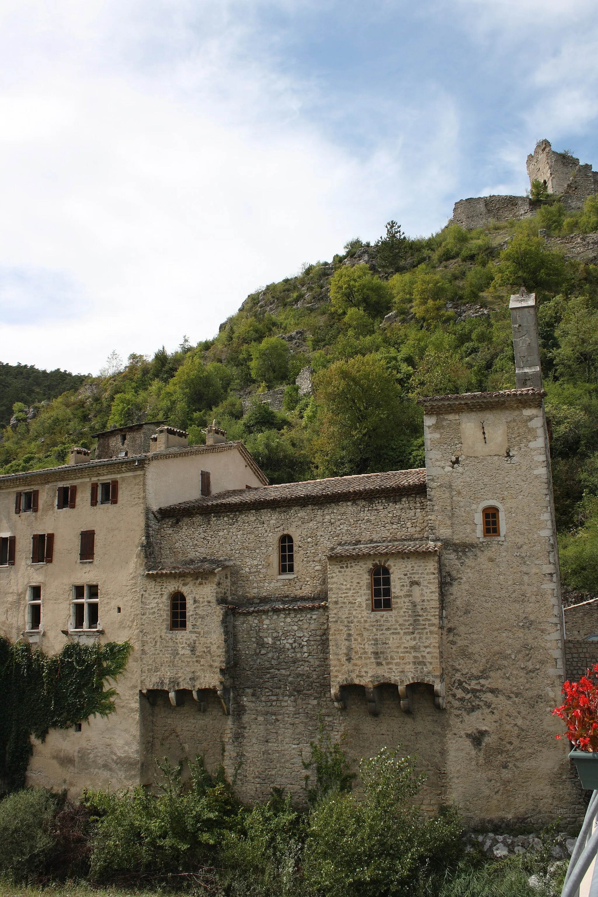 Photo showing: evangelische Kirche (Temple) in Pontaix