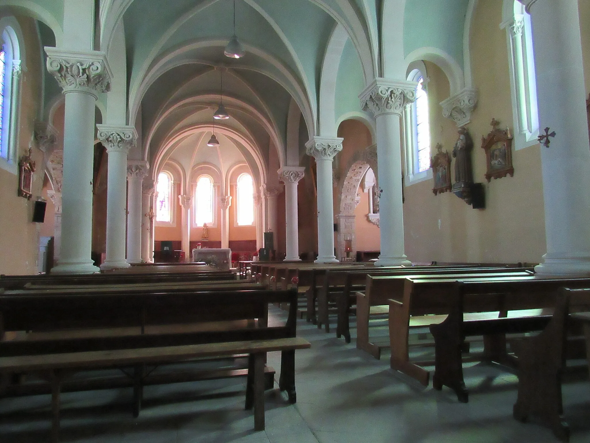 Photo showing: Intérieur de l'église