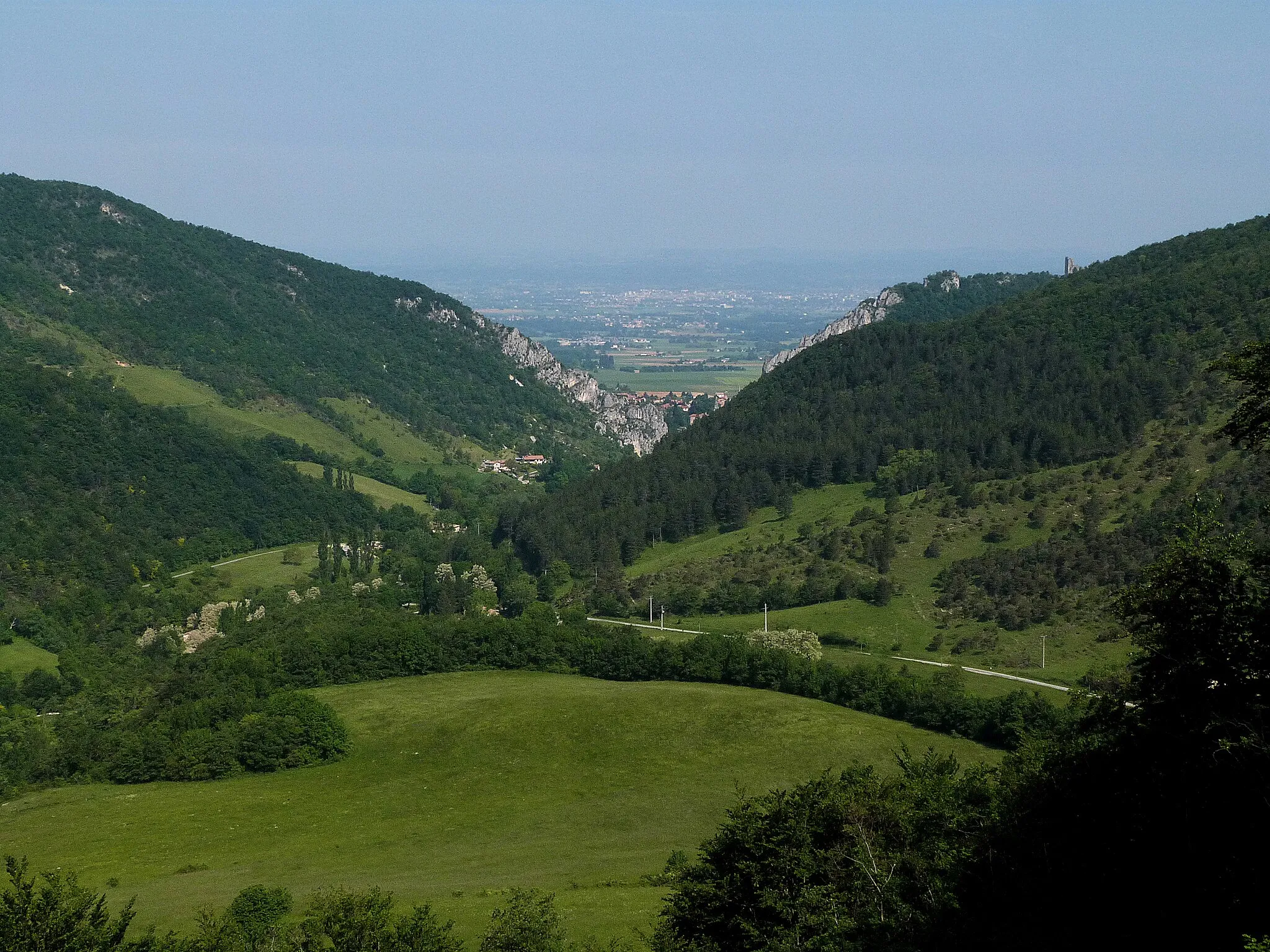 Photo showing: Col de Tourniol: Auffahrt von Barbières