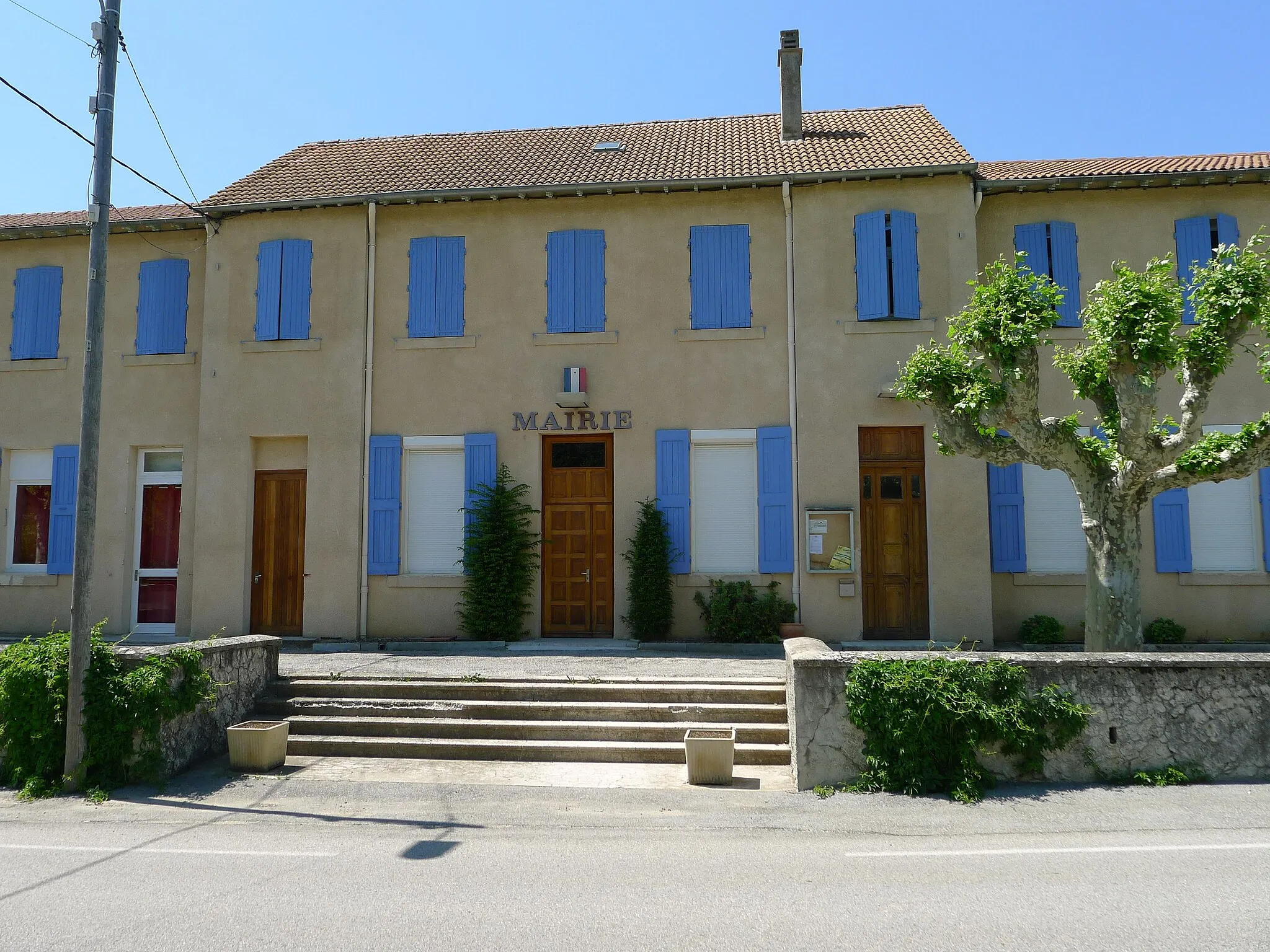 Photo showing: Town hall of Rochefort-Samson - Drôme - France