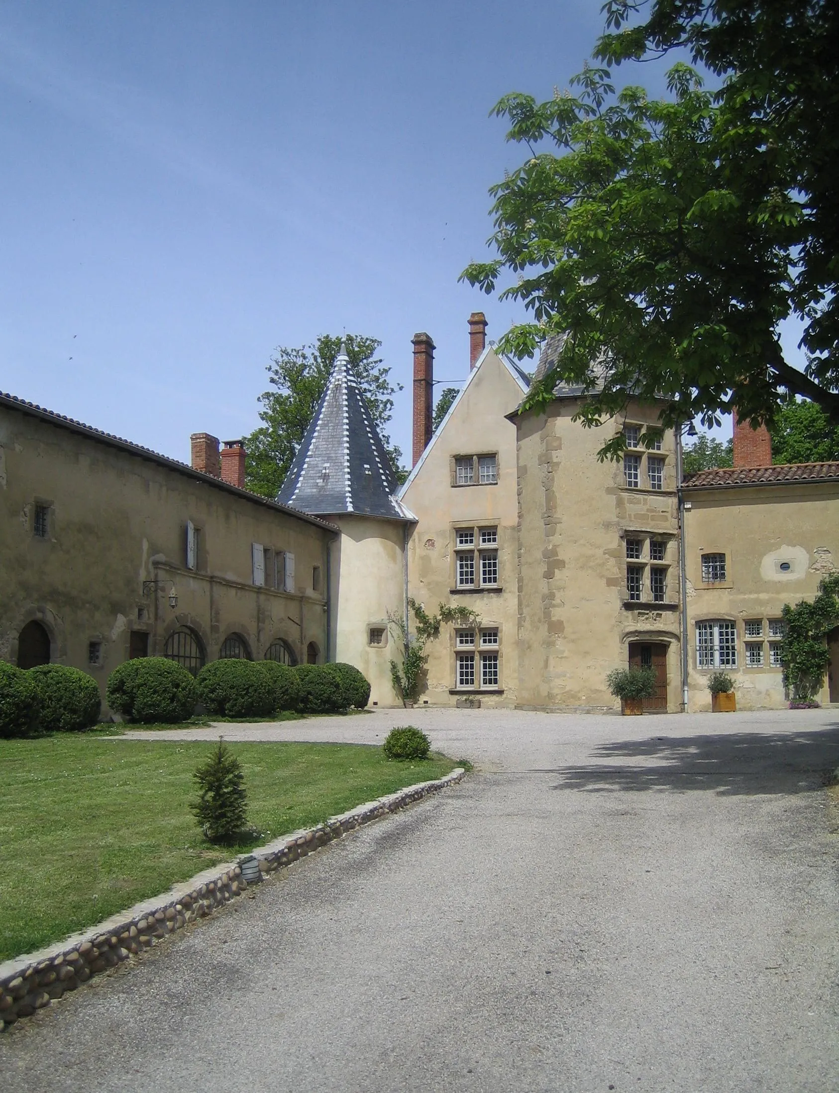 Photo showing: château de la Bretonnière à Mureils dans la Drôme