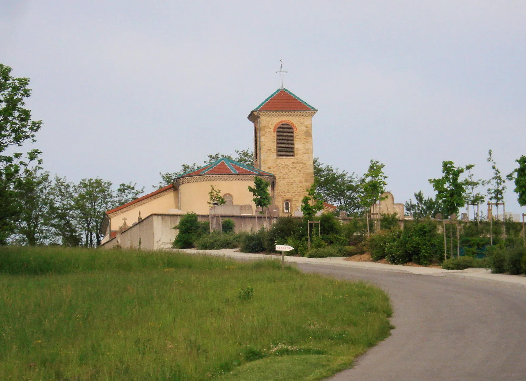 Photo showing: église Saint Romain de Tersanne dans la Drôme (26)