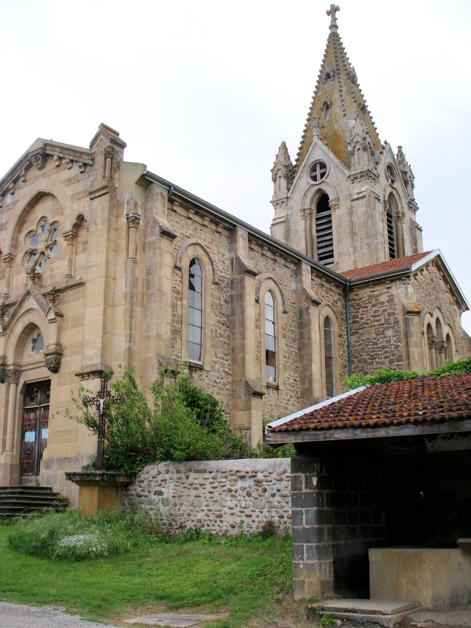Photo showing: église de Saint-Bonnet, commune de Châteauneuf-de-Galaure dans la Drôme