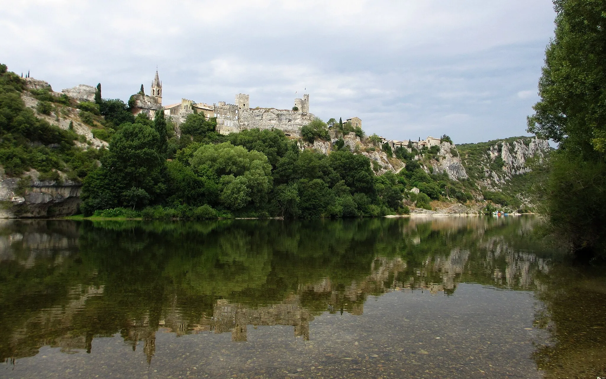 Photo showing: End of the Ardeche