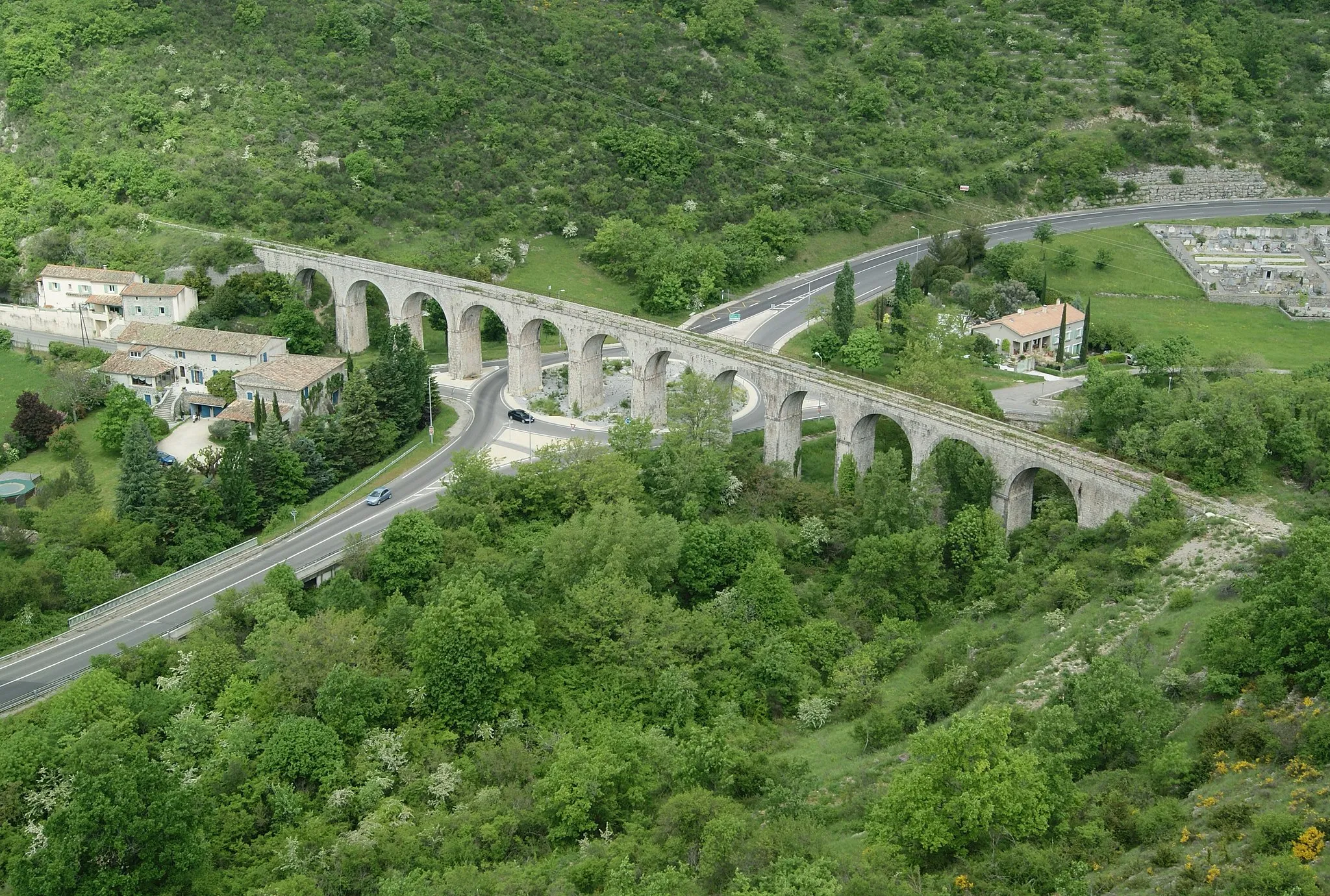 Photo showing: Viaduc