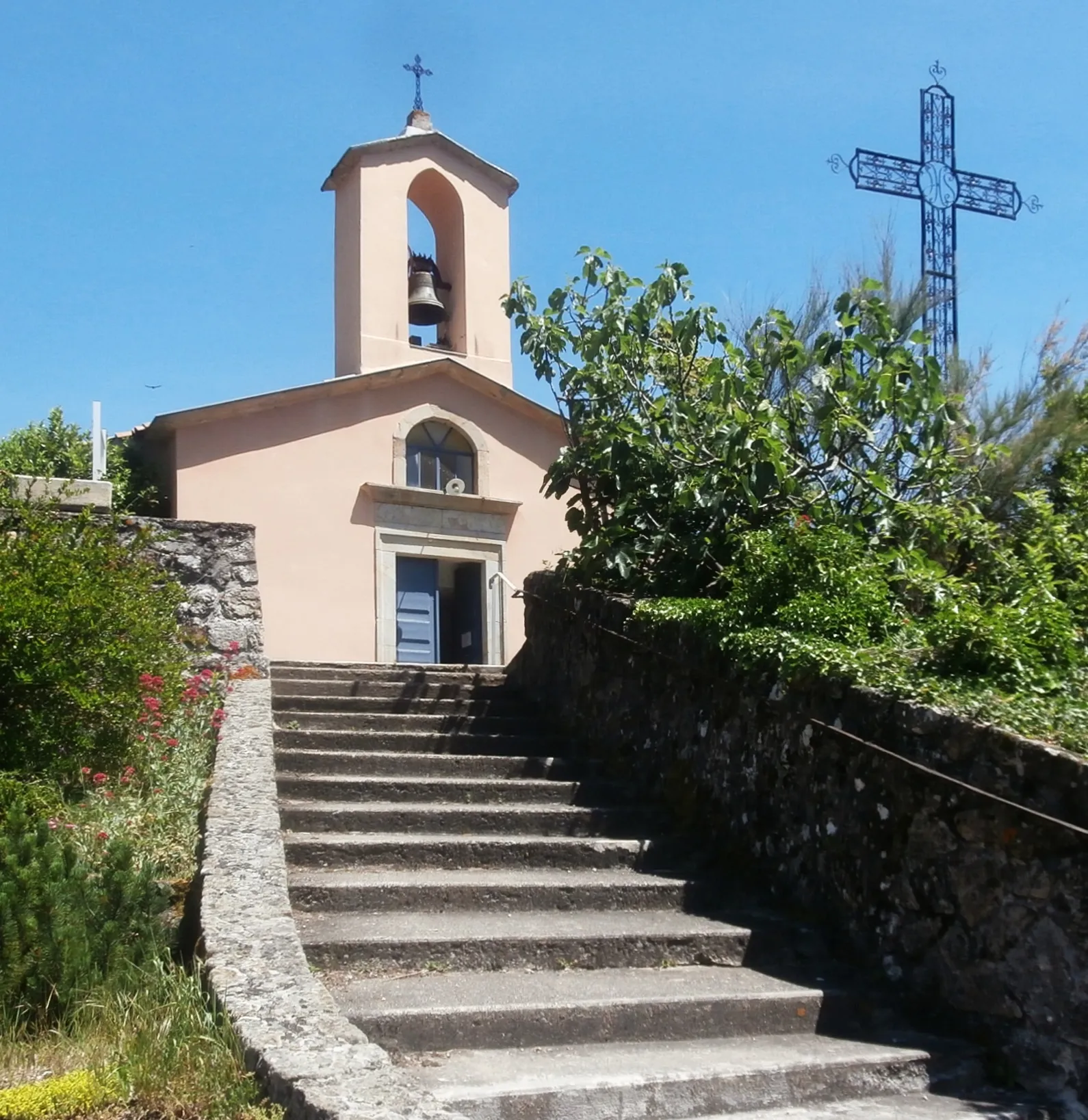 Photo showing: Église Veyras