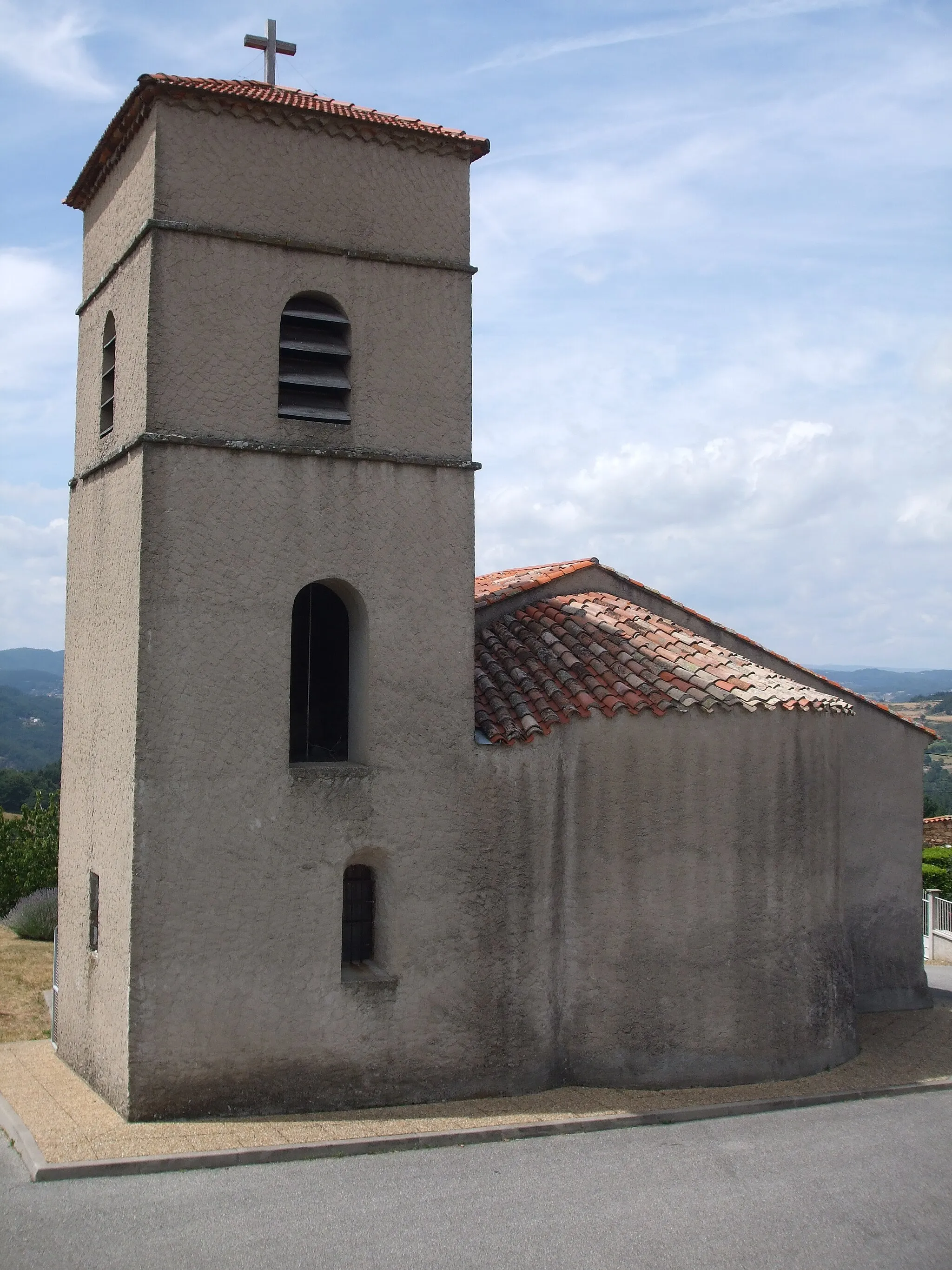 Photo showing: Chevet et clocher