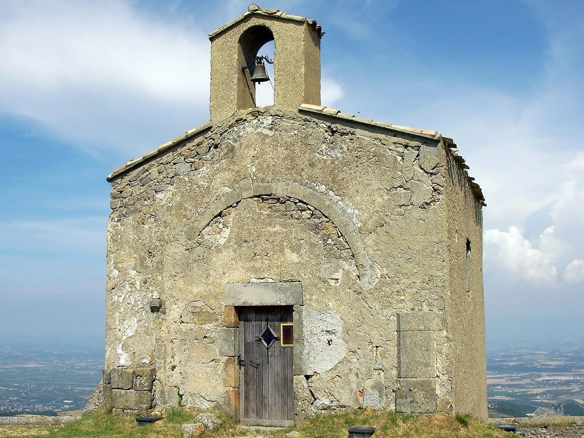 Photo showing: The chapel of the Pic at Saint-Romain-de-Lerps (Ardèche / France)