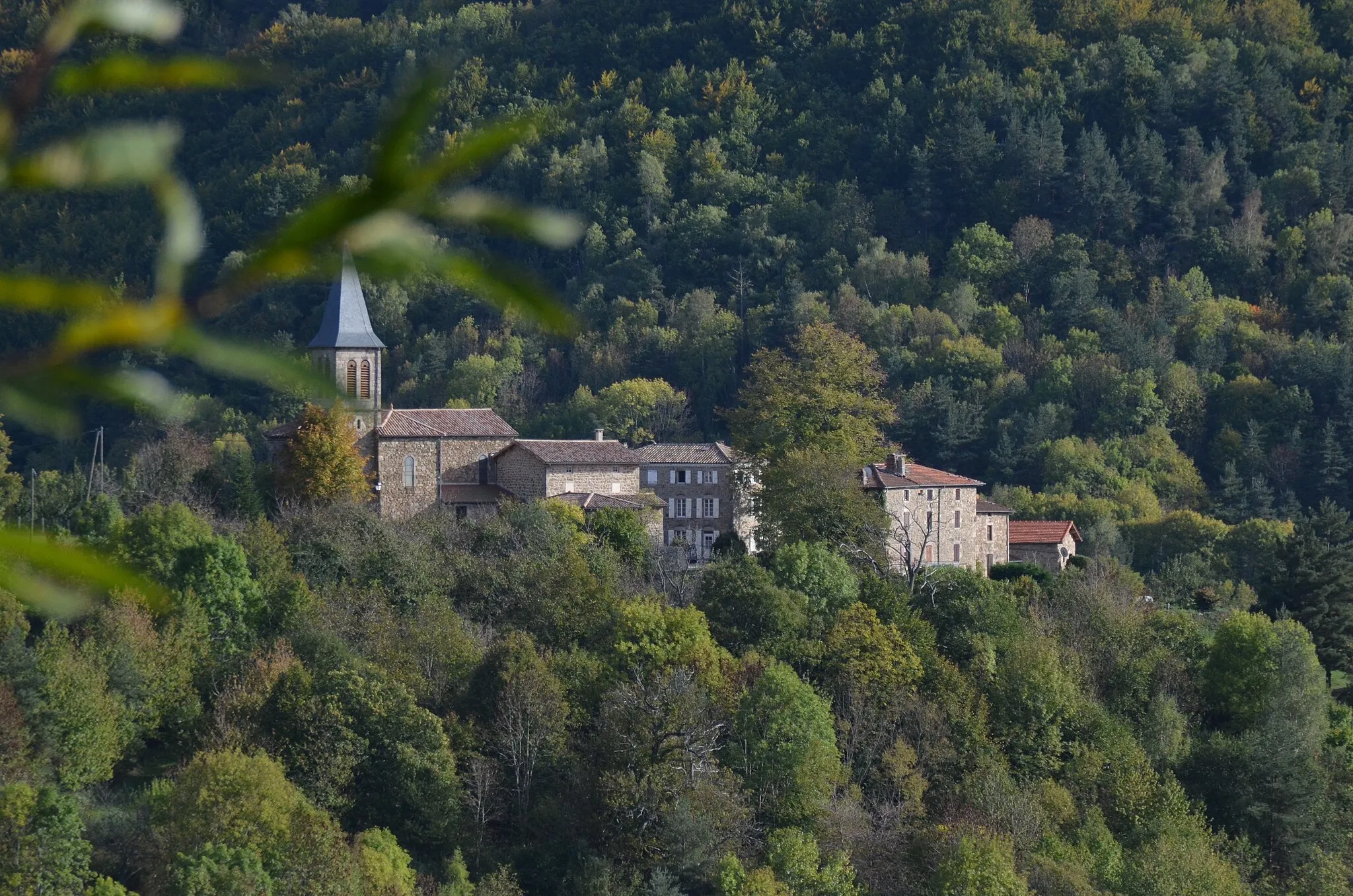 Photo showing: Vue générale du hameau vu de l'est, en 2014