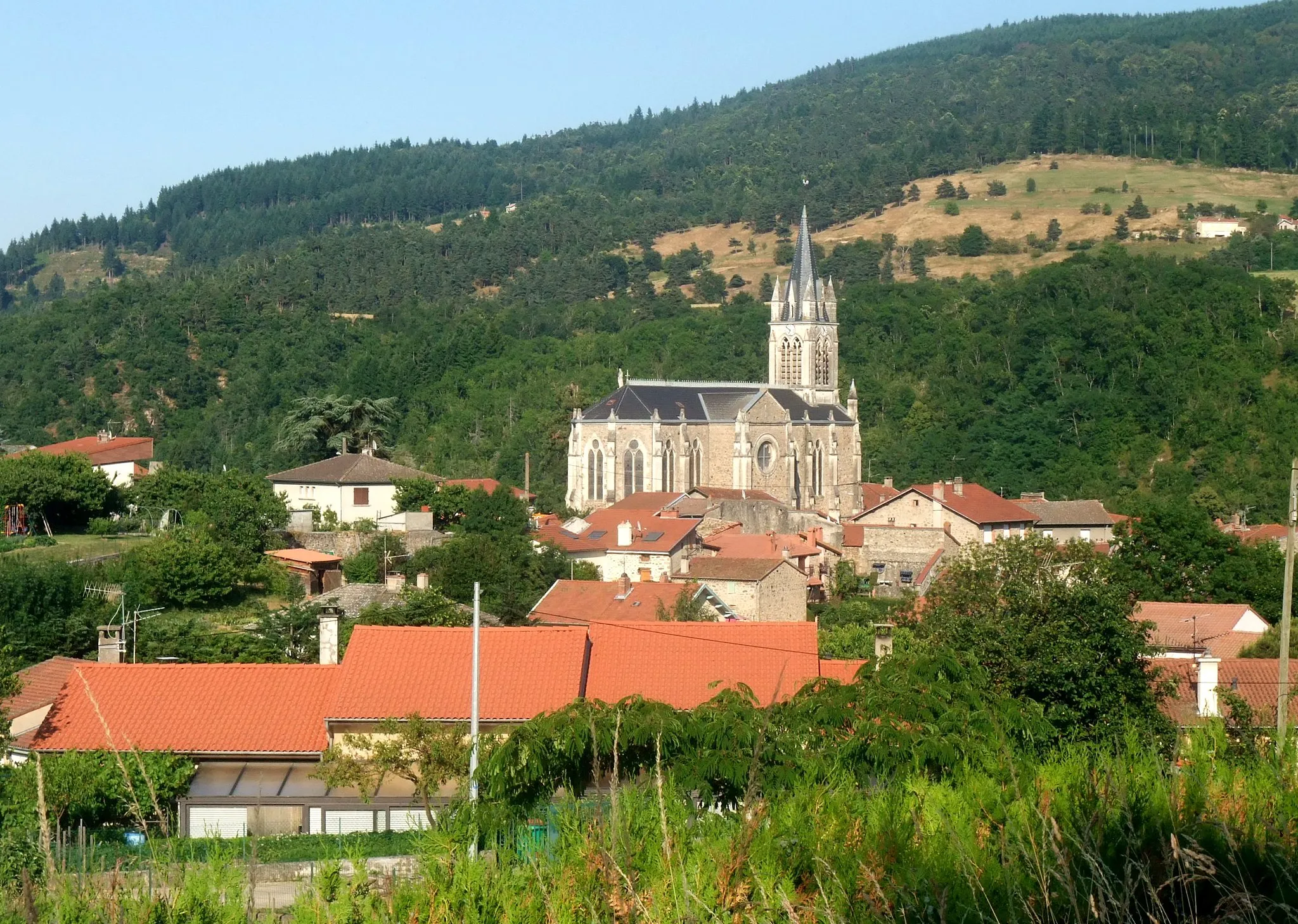 Photo showing: Villevocance église