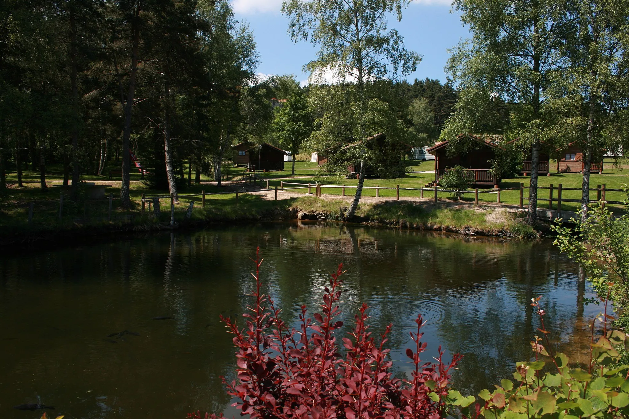 Photo showing: Camping de Laouvesc