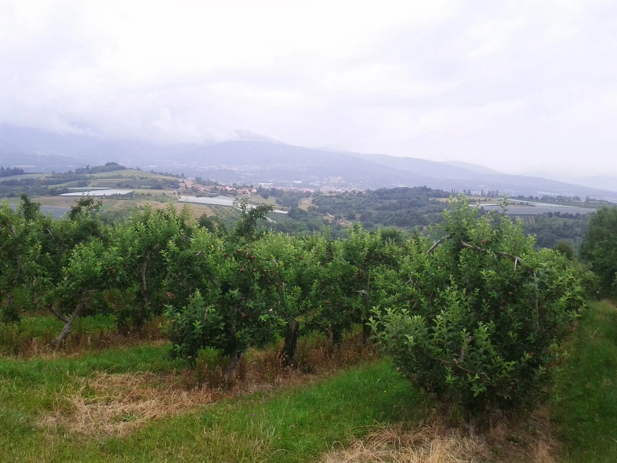 Photo showing: paysage vers Charnas.