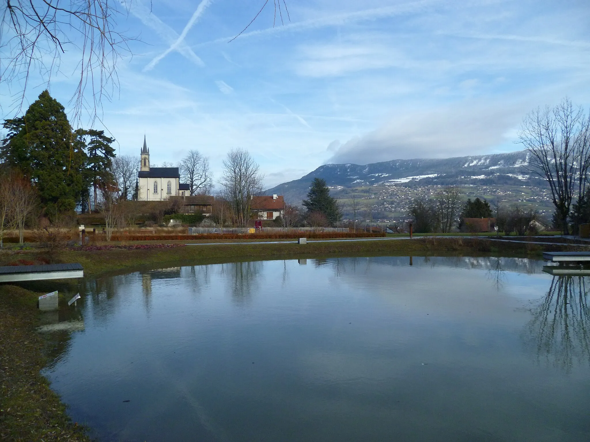 Photo showing: l'etang de Vétraz-Montoux