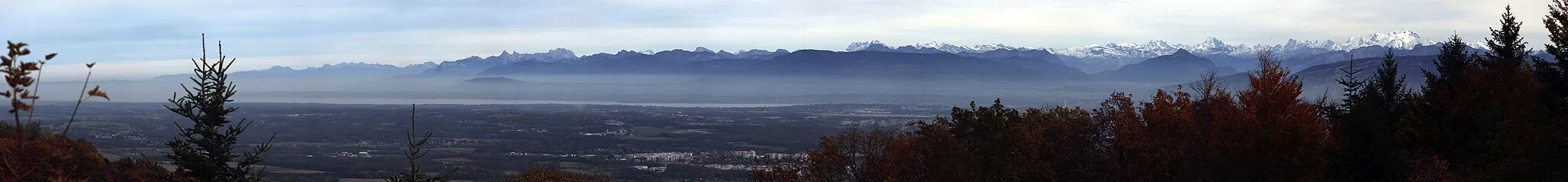 Photo showing: Panoramic view from Le Tiocan