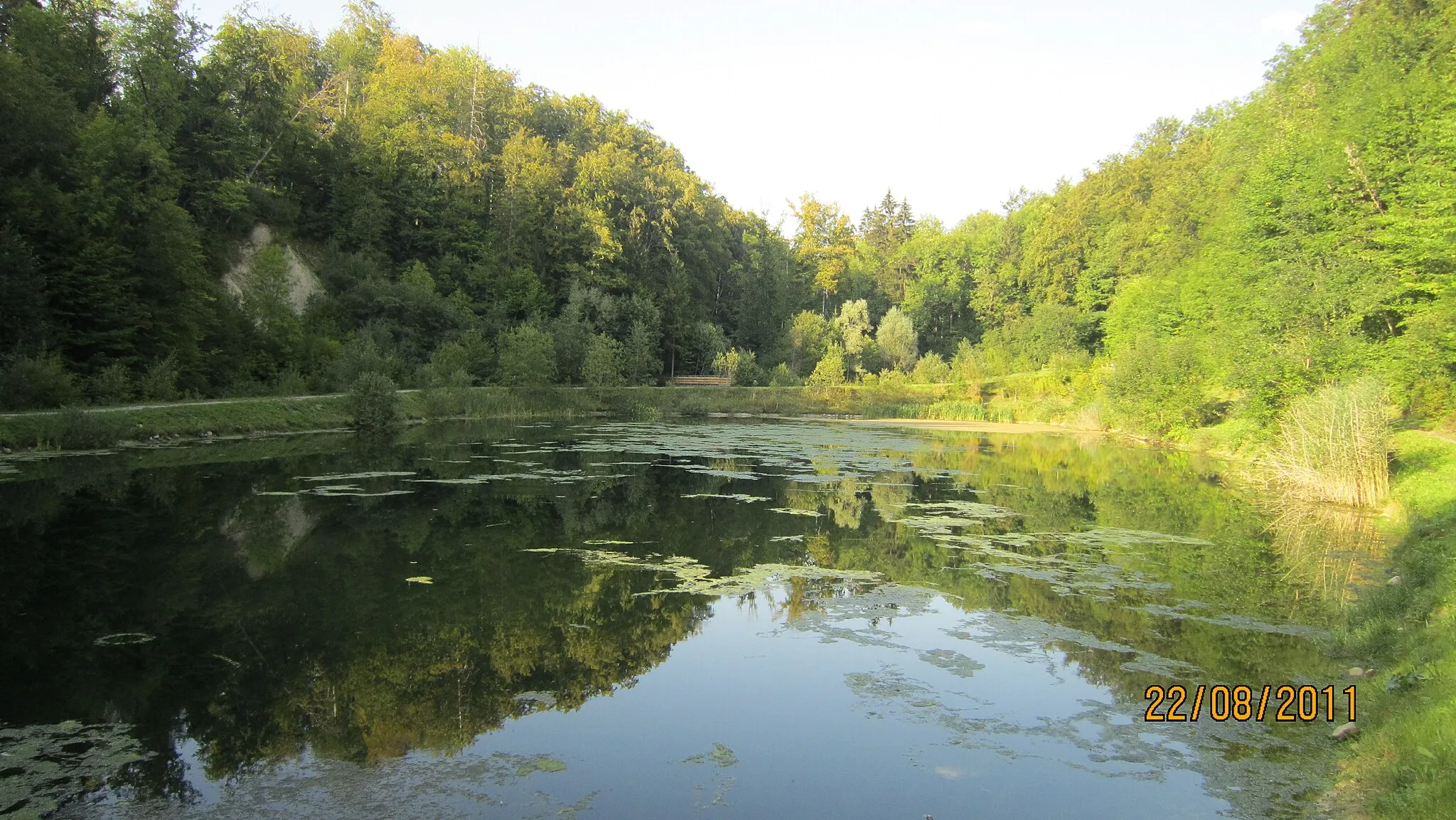 Photo showing: Lac la Crossettaz à Habère-Lullin (Haute-Savoie)