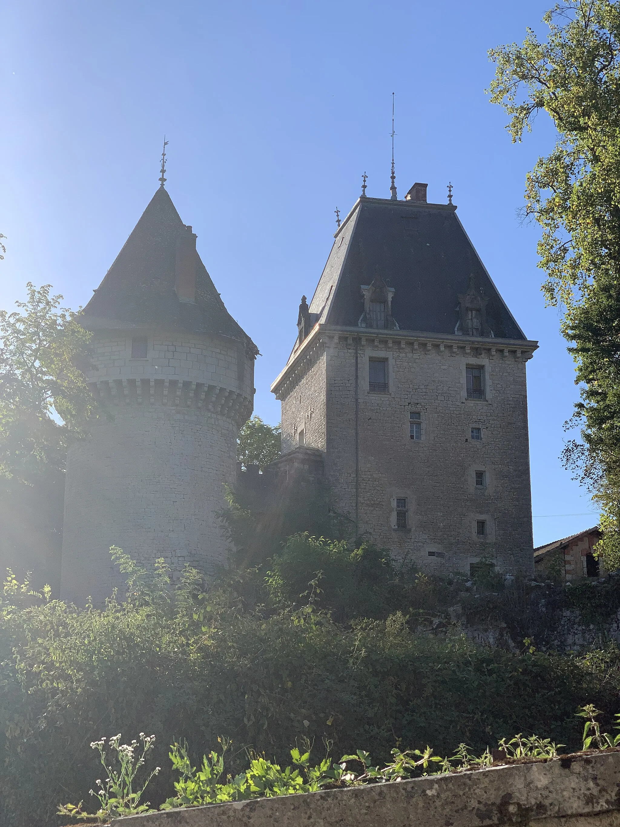 Photo showing: Château de la Cueille, Poncin.