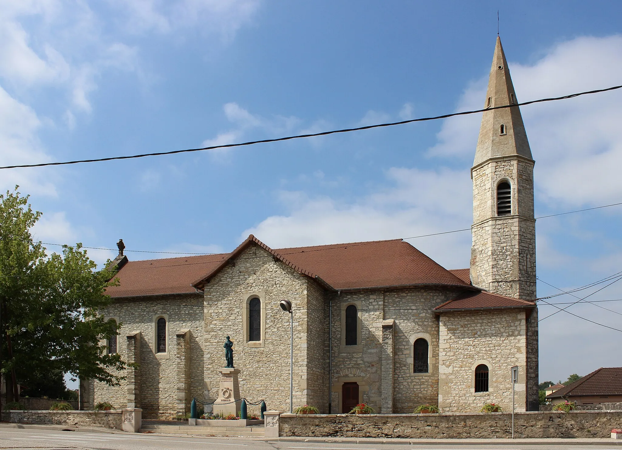 Photo showing: L'église Saint-Cyprien d'Arandon.