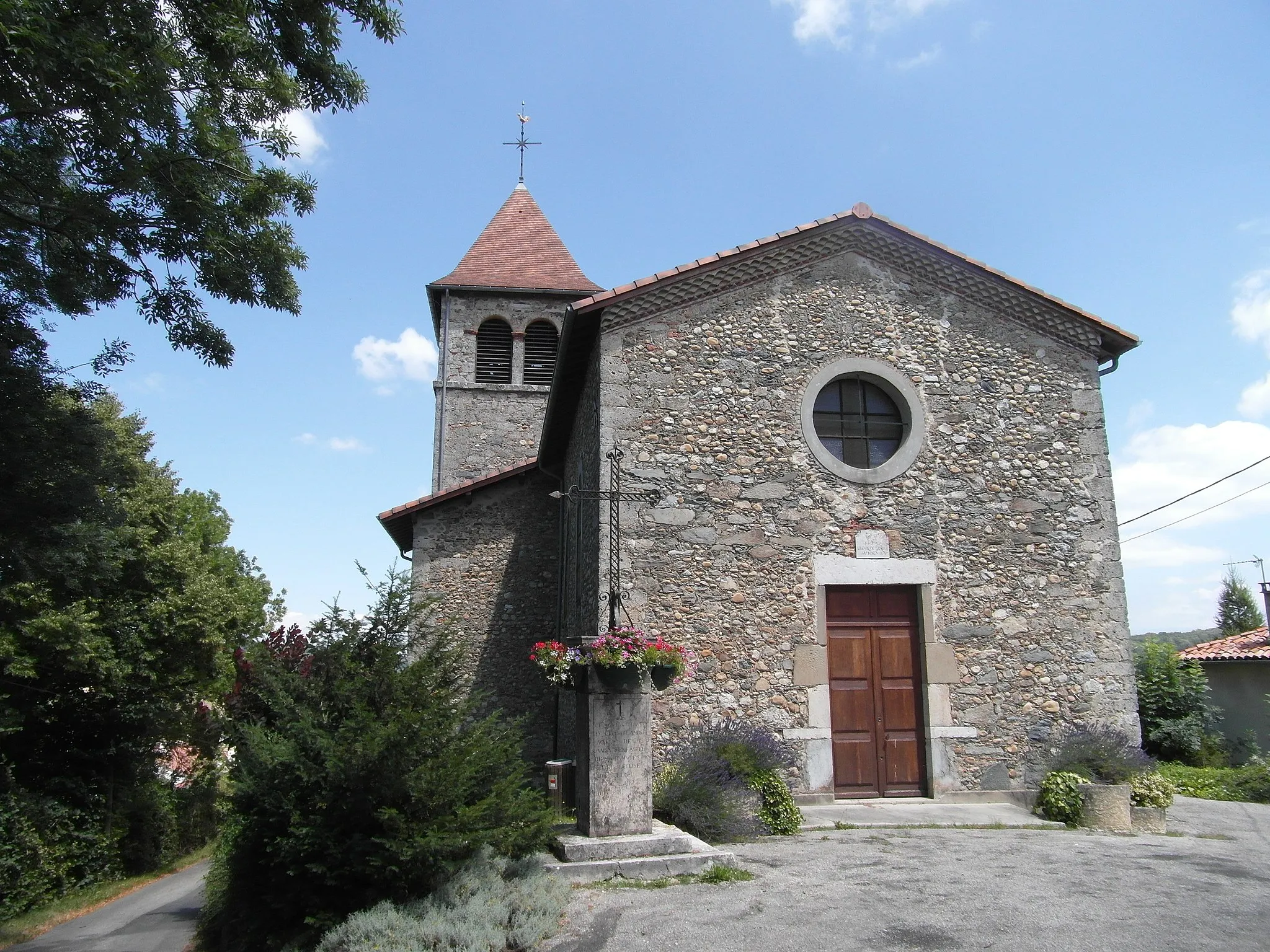 Photo showing: Église de Bilieu