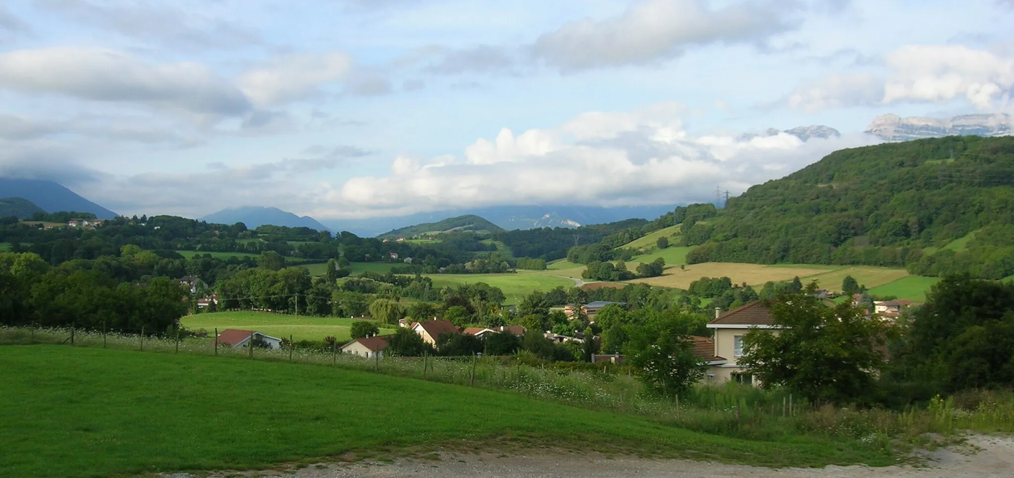 Photo showing: panor depuis la Chapelle des Angonnes. Angonnes, Brié-et-Angonnes, Isère, France