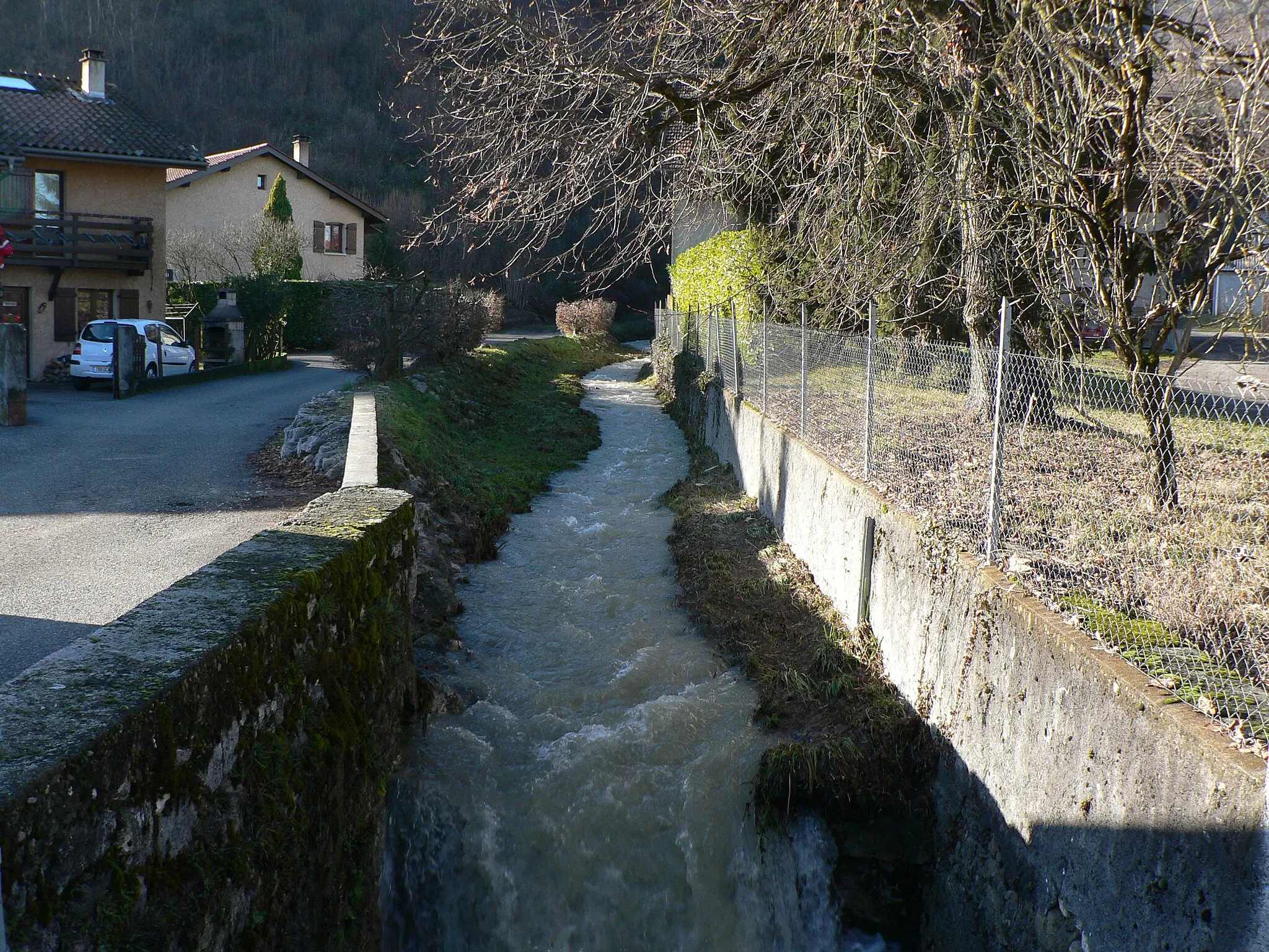 Photo showing: Ruisseau des Granges. La Buissière, Isère, AuRA, France.